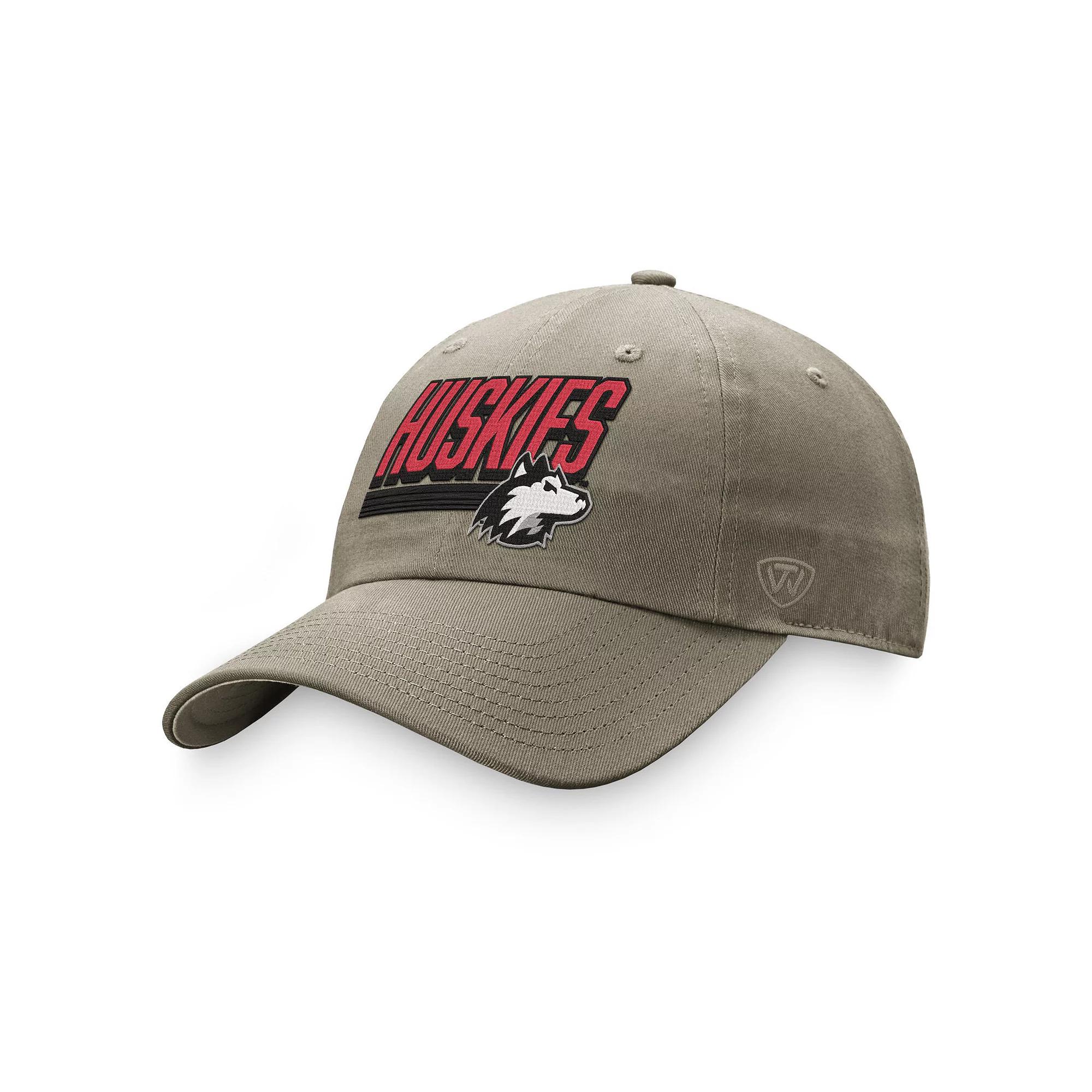Men's Top of the World Khaki Illinois State Redbirds Slice Adjustable Hat, Ils Beig K Product Image