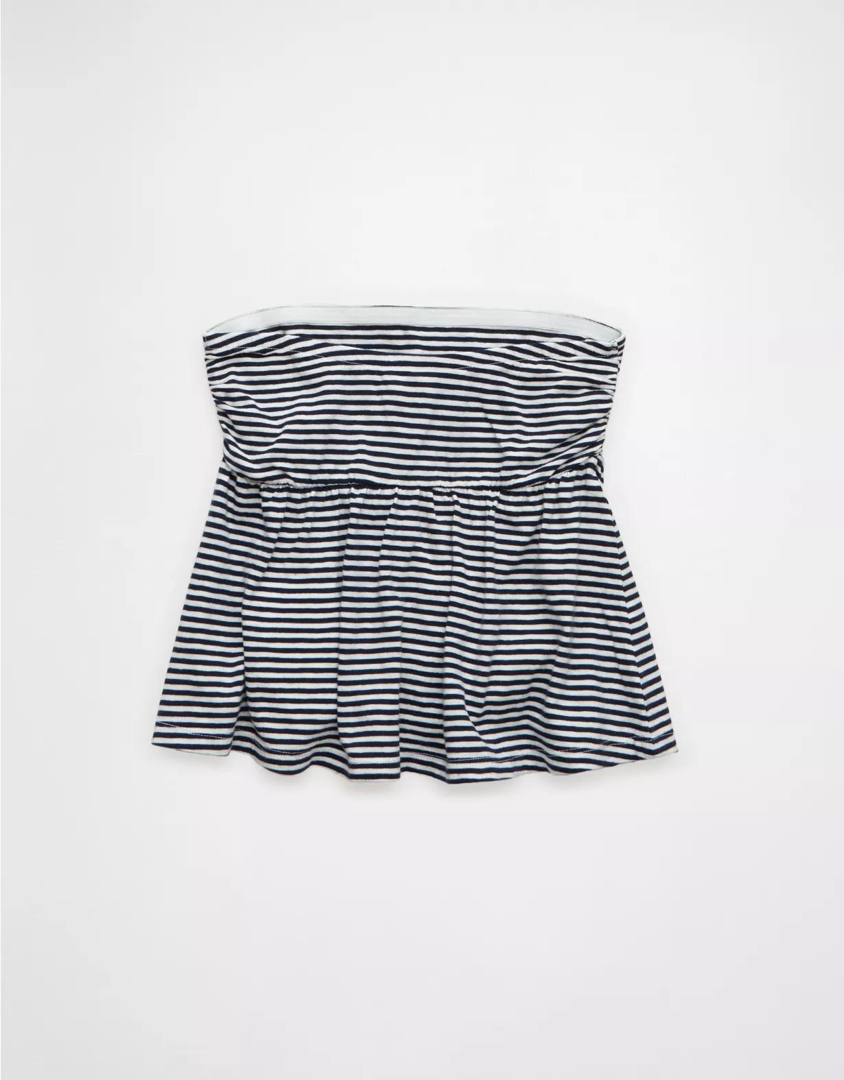 AE Sunchaser Knit Babydoll Tube Top Product Image