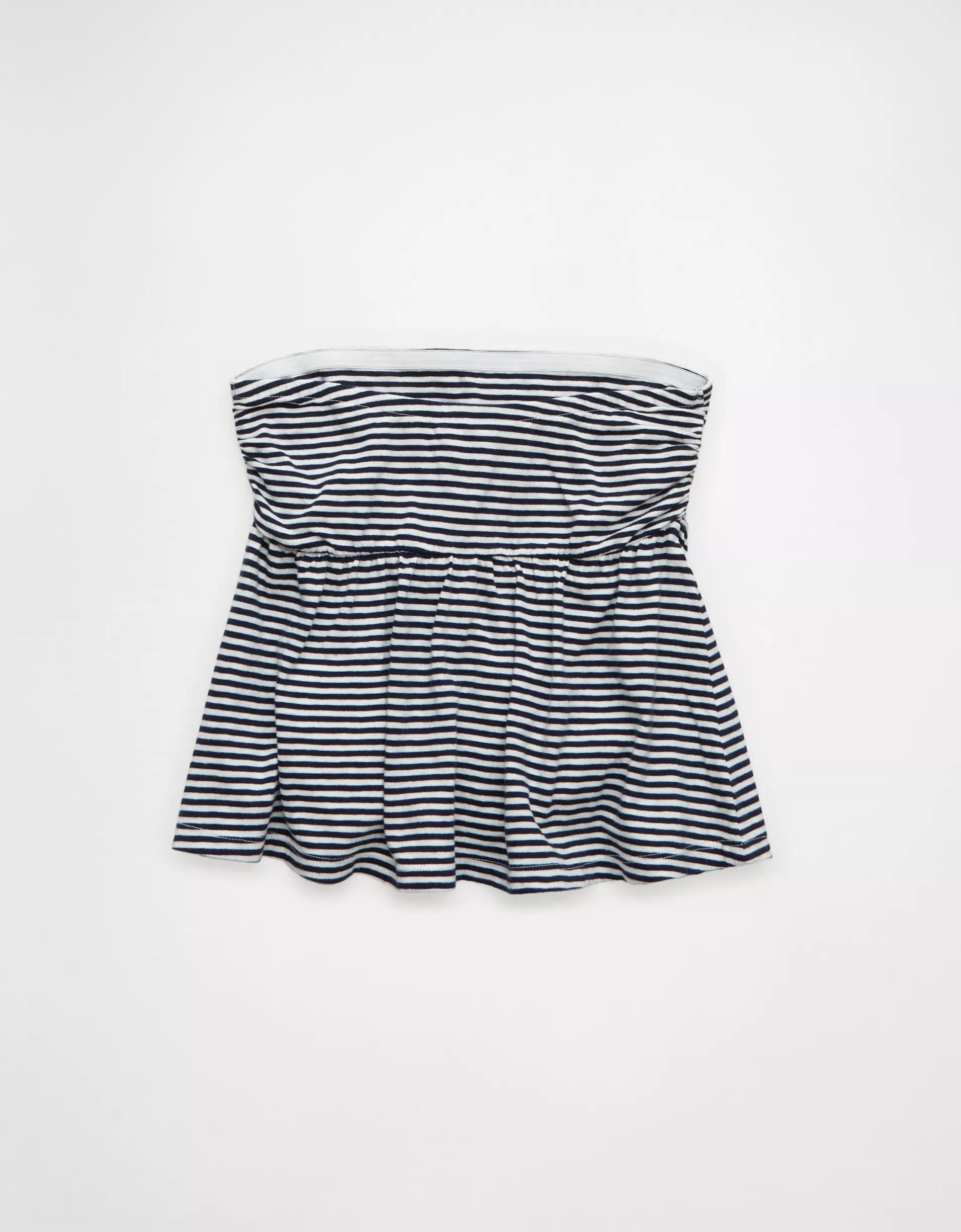 AE Sunchaser Knit Babydoll Tube Top Product Image