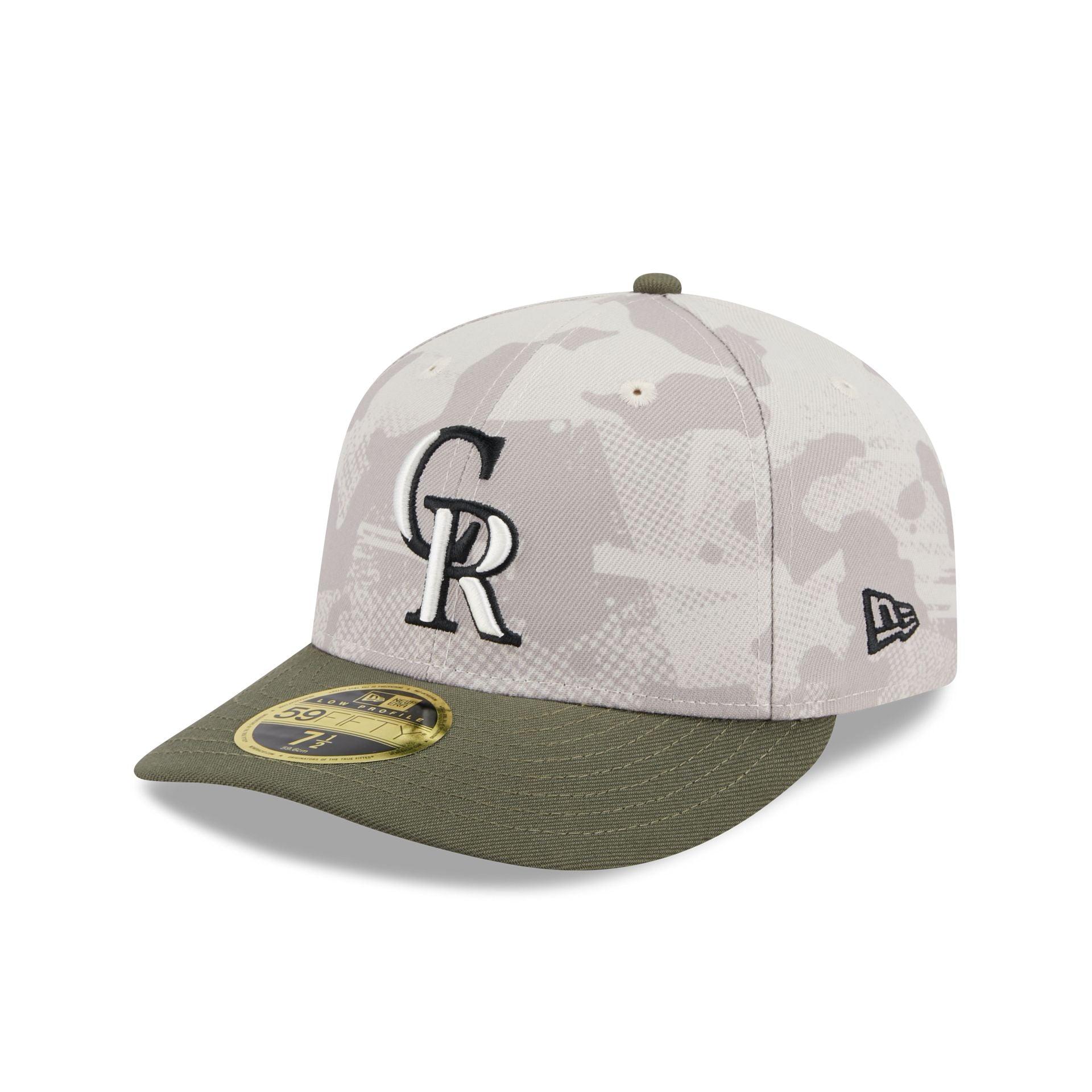 Colorado Rockies Armed Forces Day 2025 Low Profile 59FIFTY Fitted Hat Male Product Image