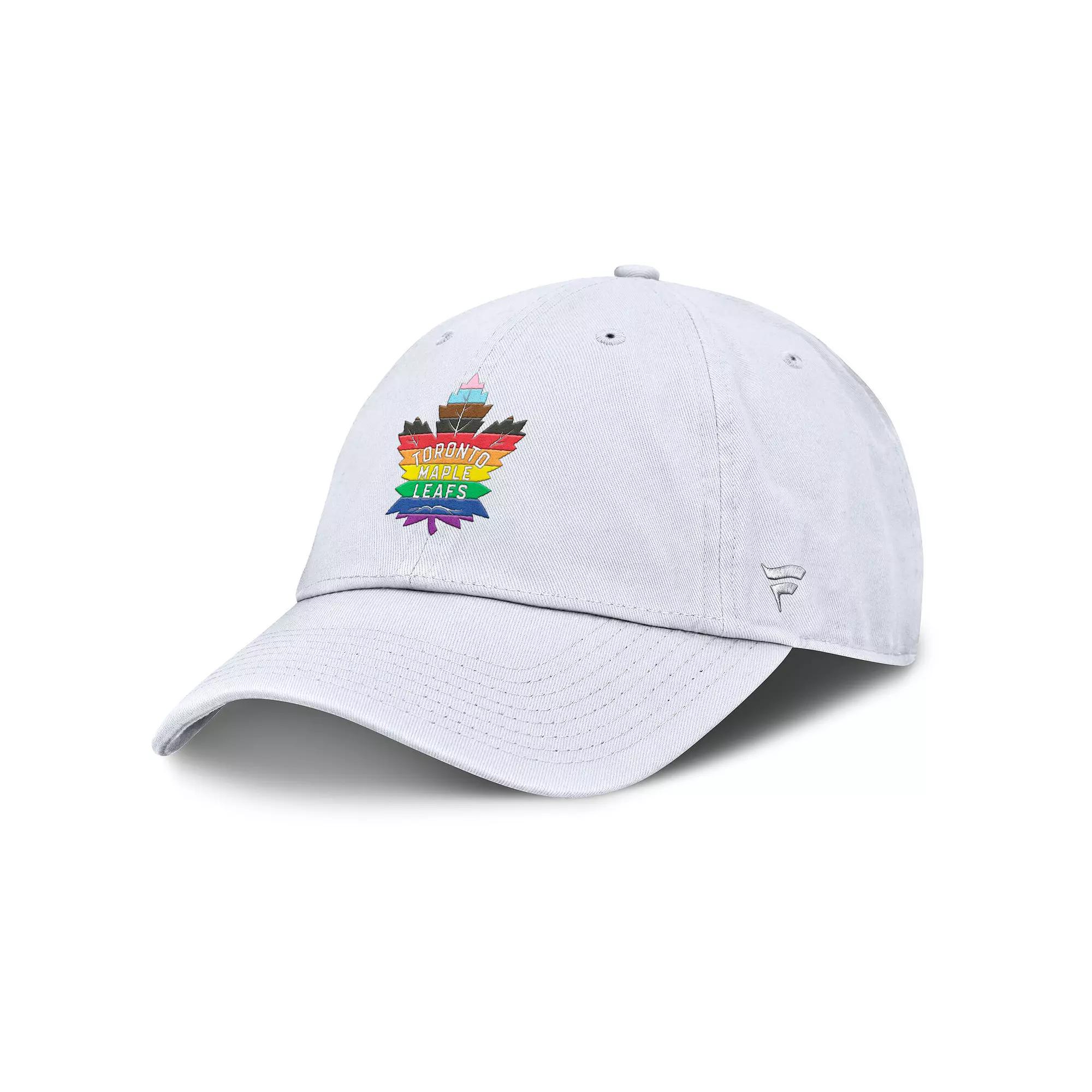 Men's Fanatics White Los Angeles Kings PRIDE Adjustable Hat, Kgs White Product Image