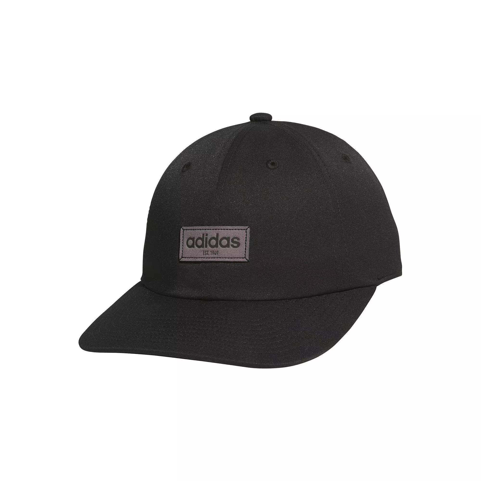 Men's adidas Court Relaxed Strapback Hat, Black Product Image