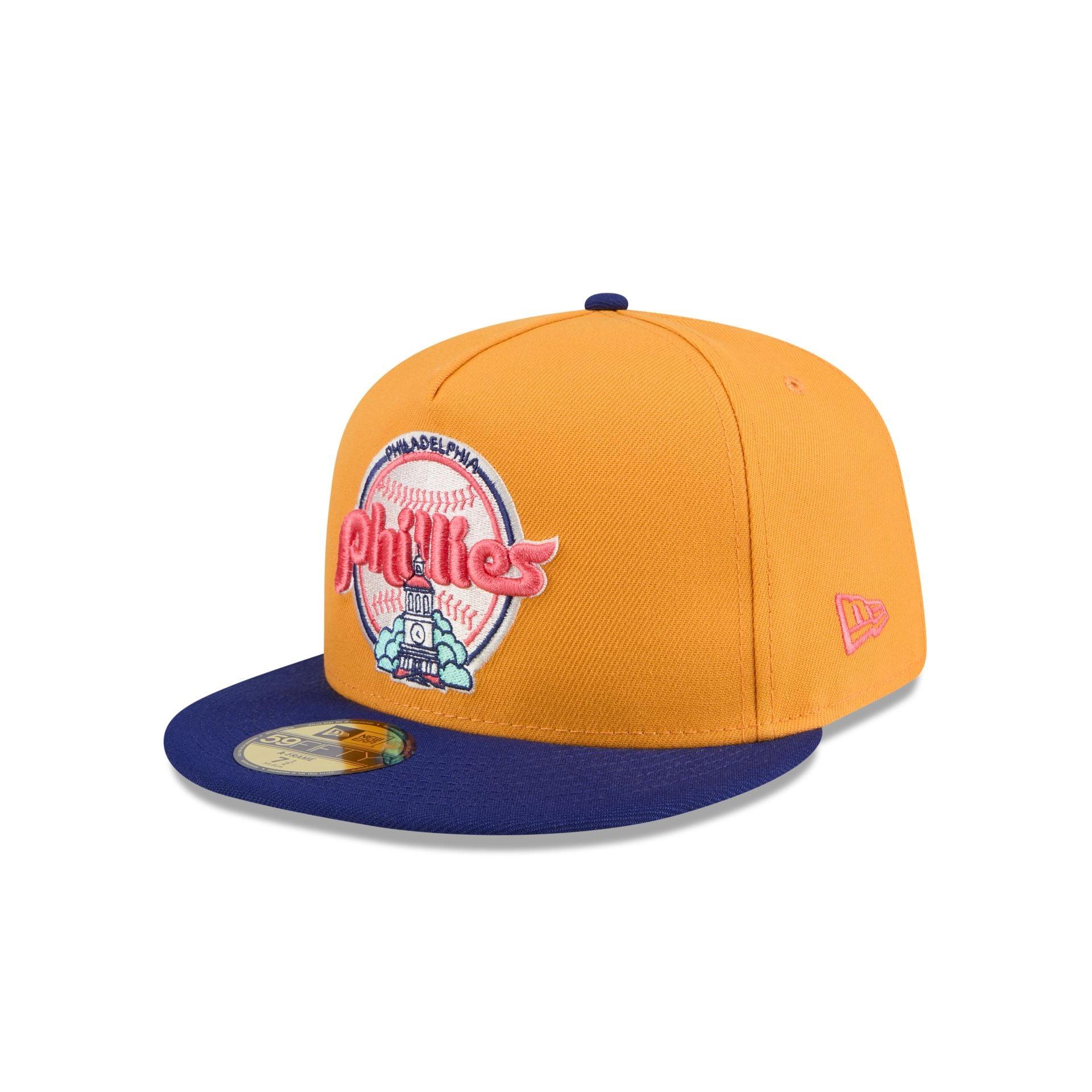 Philadelphia Phillies Gold 59FIFTY A-Frame Fitted Hat Male Product Image