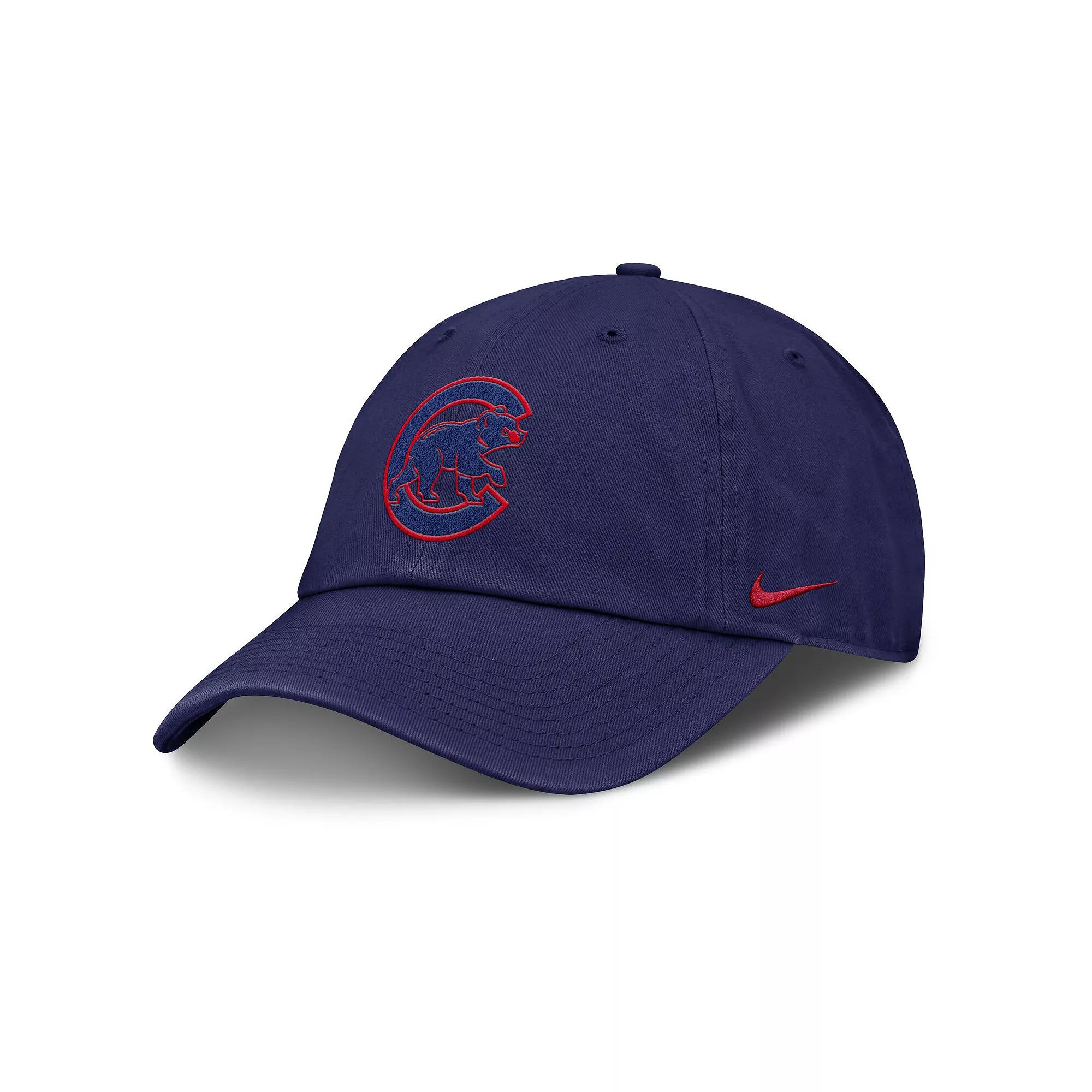 Men's Nike Navy Chicago Cubs Club Adjustable Hat,  Product Image