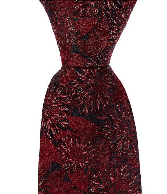 Murano Thomas Flower Burst 3 1/8#double; Silk Tie Product Image