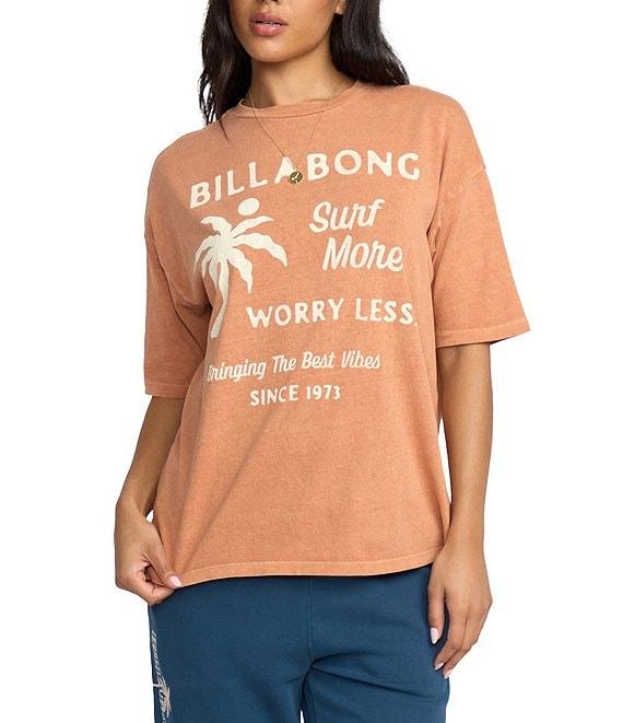 Billabong Jumps In Water Short Sleeve Boyfriend T-Shirt Product Image