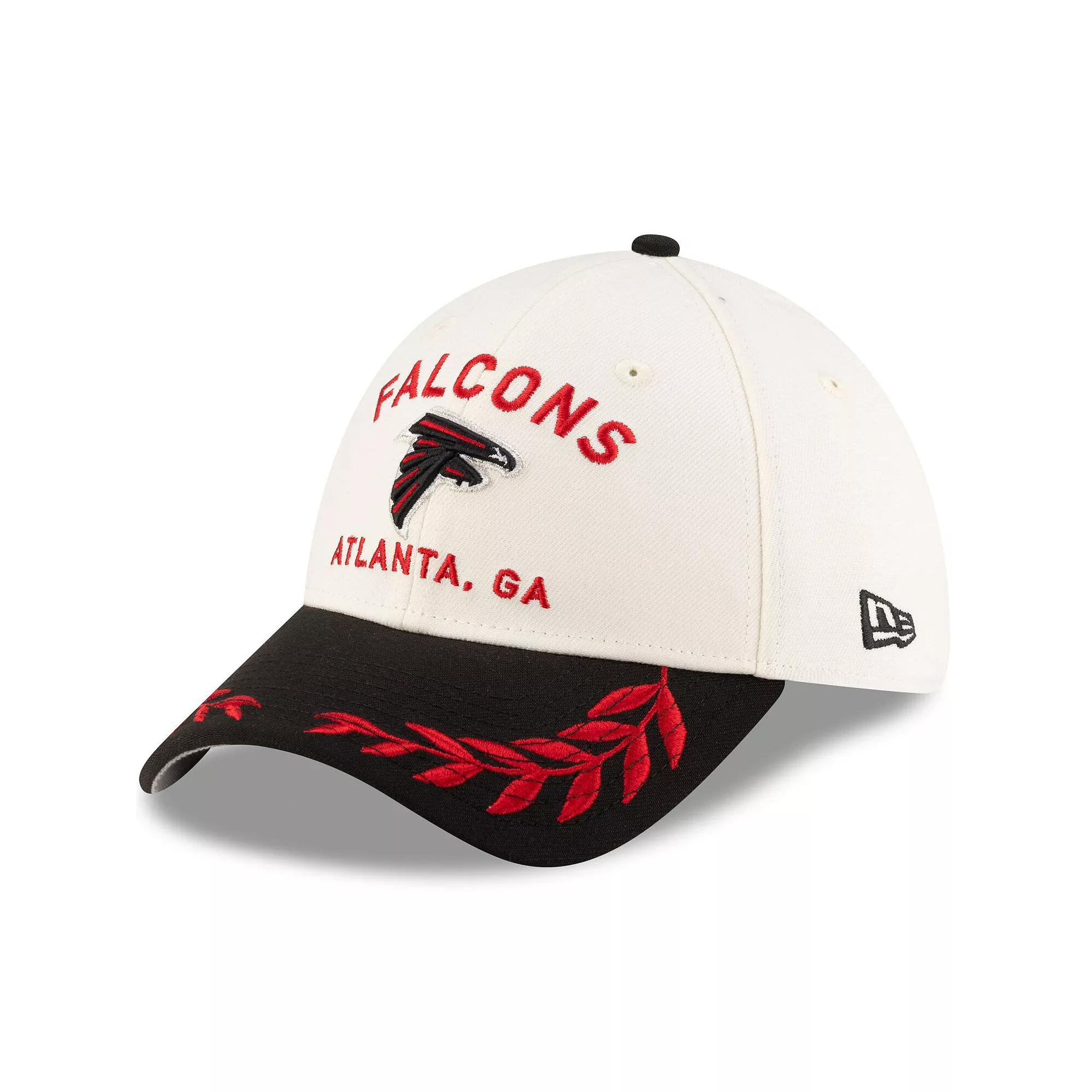 Men's New Era Cream/Black Atlanta Falcons 2025 NFL Draft 39THIRTY Flex Hat,  Product Image