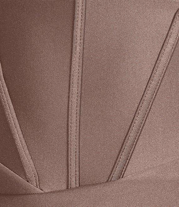 B. Darlin Spaghetti Strap Corset Side Shirred Long Dress Product Image