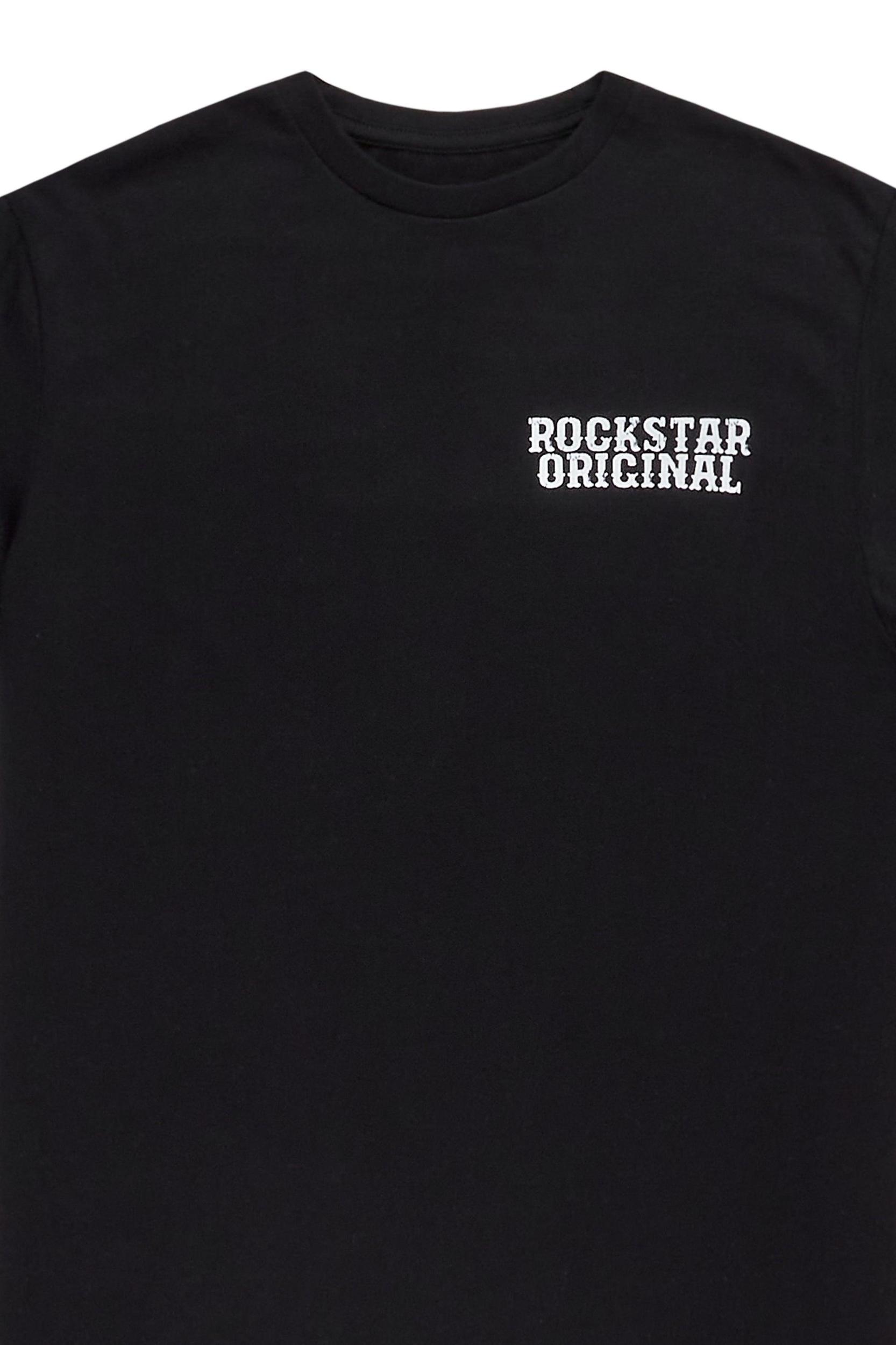 Posse Black Graphic T-Shirt Male Product Image