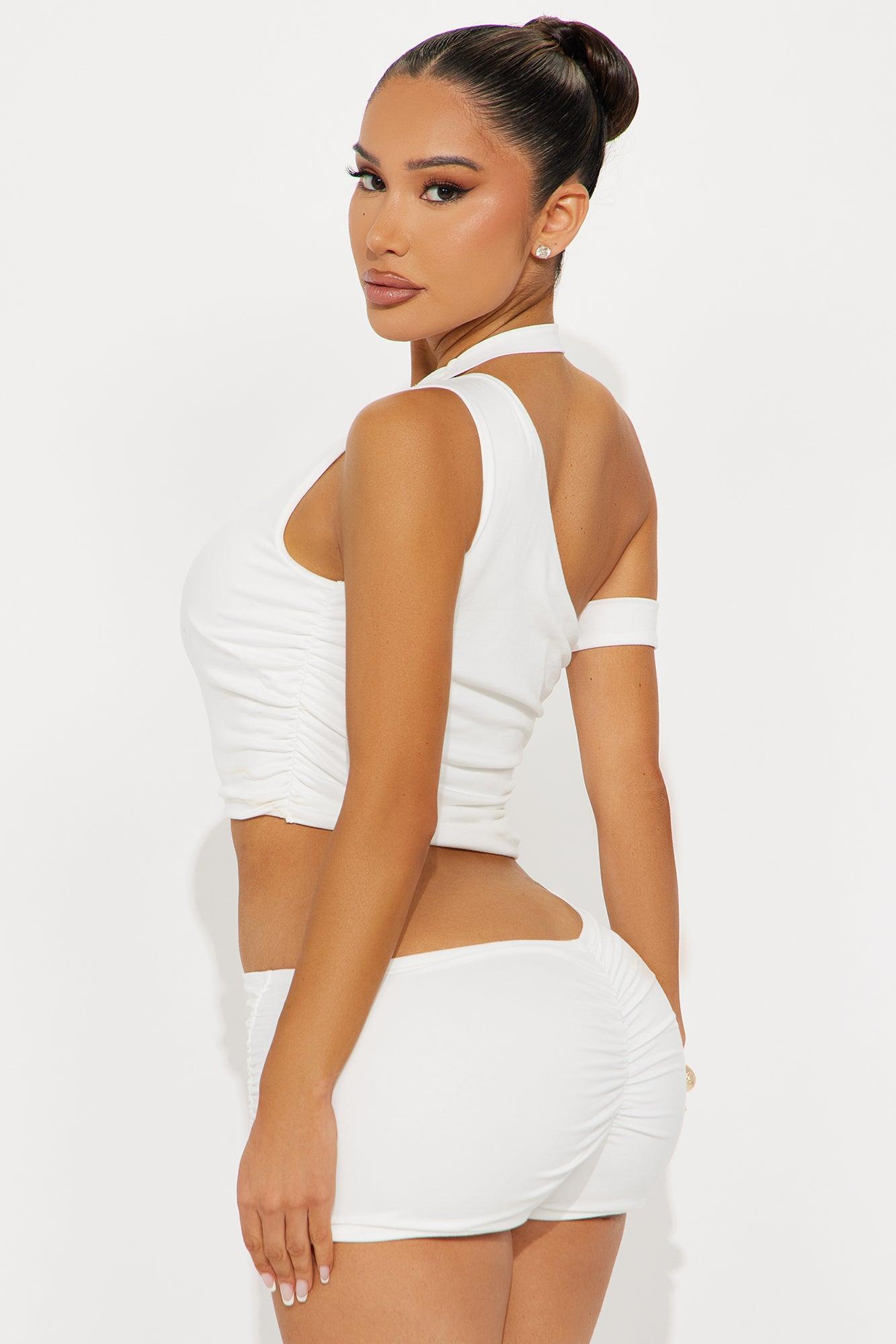 Down For Whatever Romper - Off White Product Image