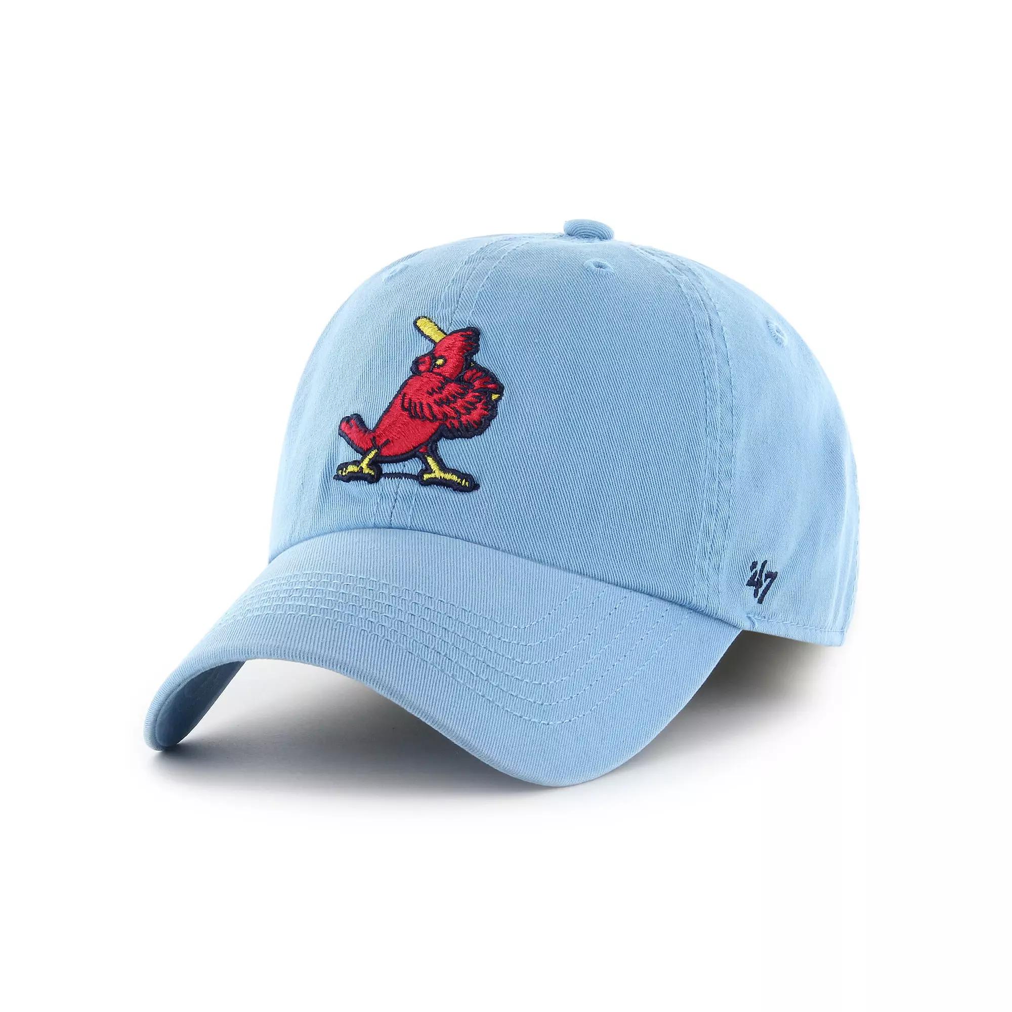 Men's '47 Light Blue St. Louis Cardinals Cooperstown Collection Franchise Fitted Hat,  Product Image