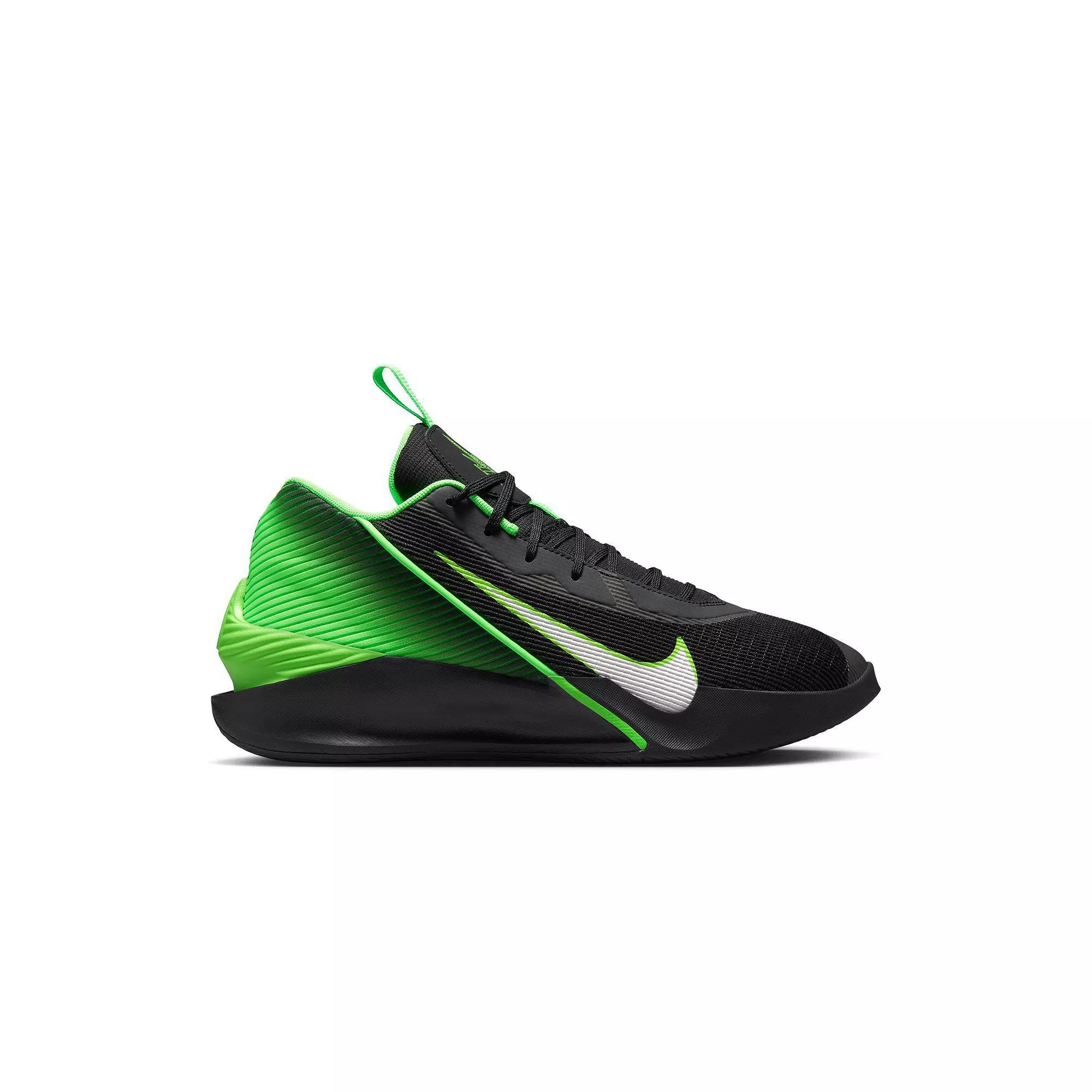 Nike G.T. Jump Academy Men's Basketball Shoes, Size: 10, Black White Green Product Image