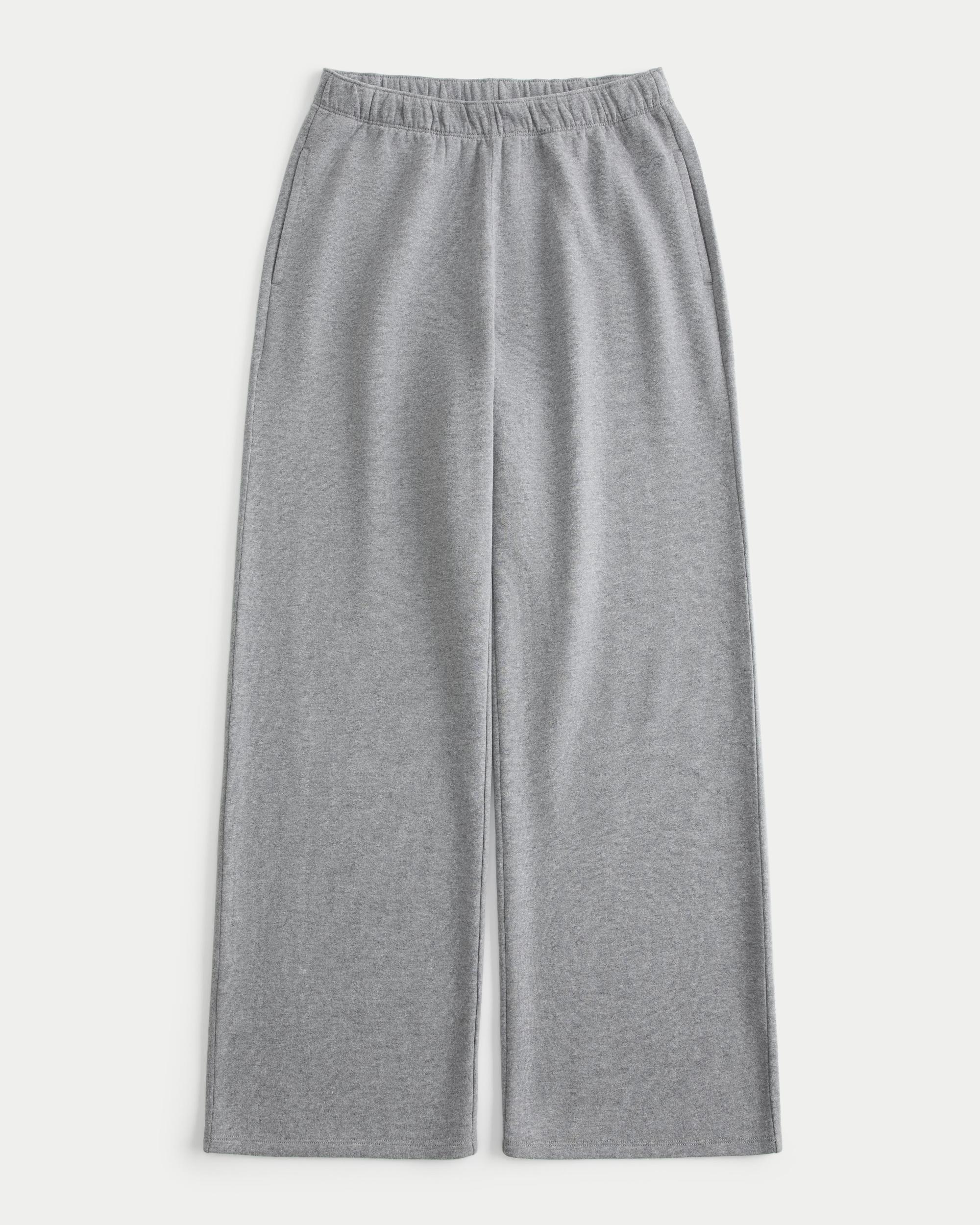 Hollister Feel Good Fleece Wide-Leg Pants Product Image