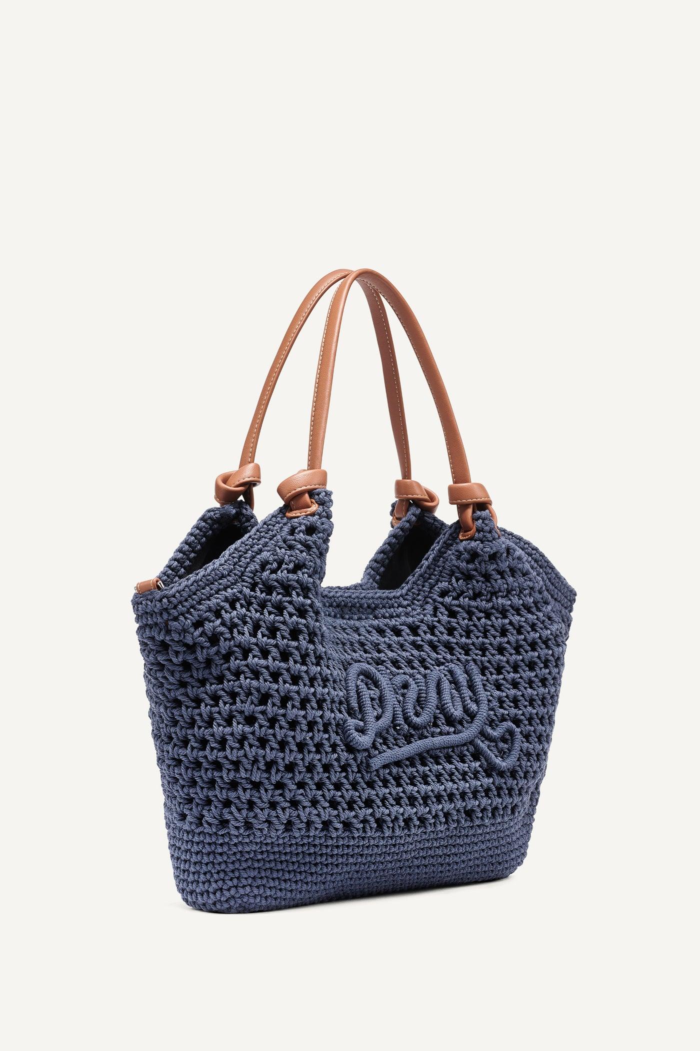 PAULA CROCHET LOGO MEDIUM COMMUTER TOTE Product Image