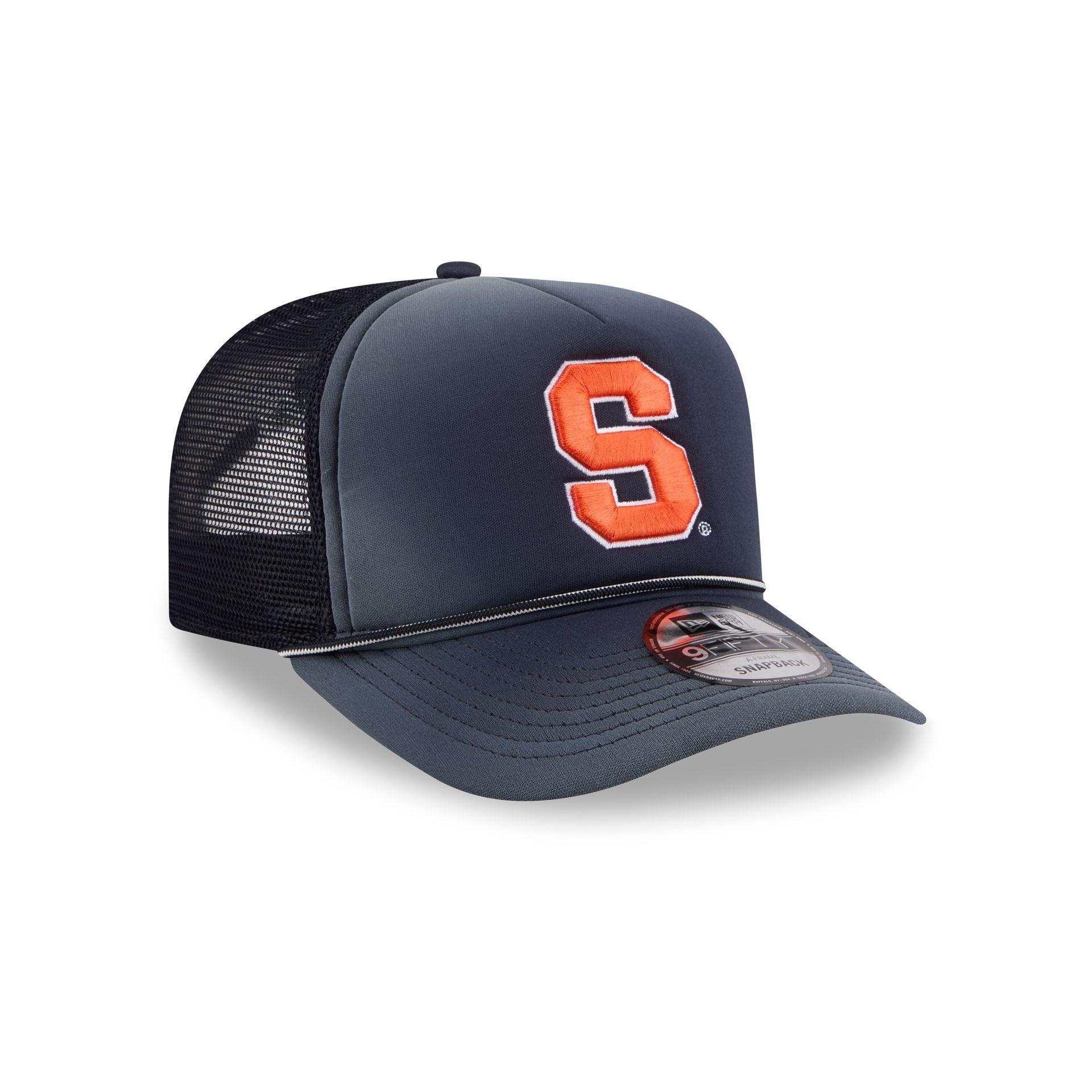 Syracuse Orange Worn 9FIFTY A-Frame Trucker Hat Male Product Image