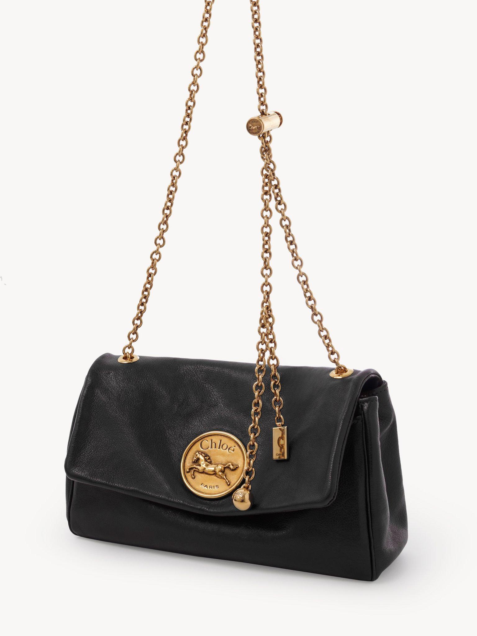 Chloé Heritage shoulder bag in grained leather Product Image