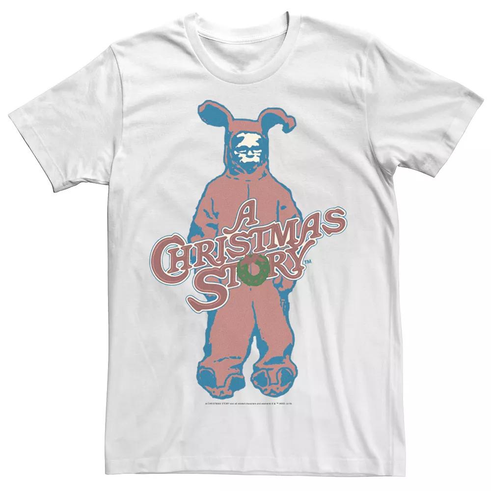 Men's Christmas Story Pink Nightmare Tee, Size: Small, White Product Image
