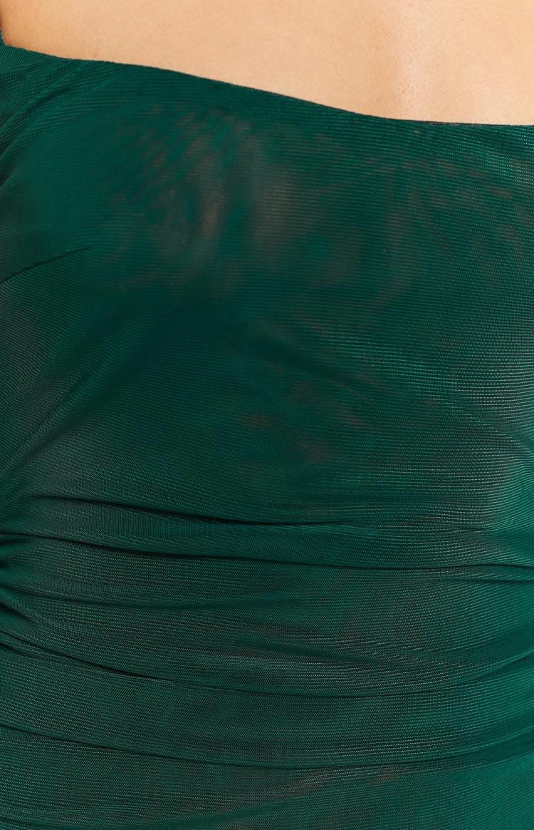 Ruth Green Mini Dress Product Image