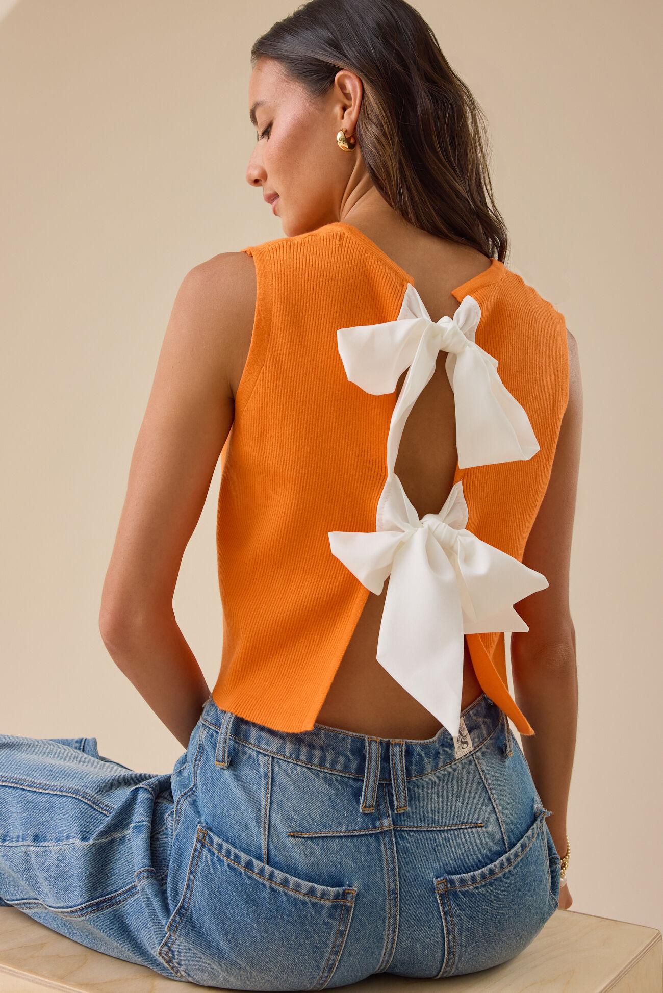 Maisie Bow Back Vest Product Image