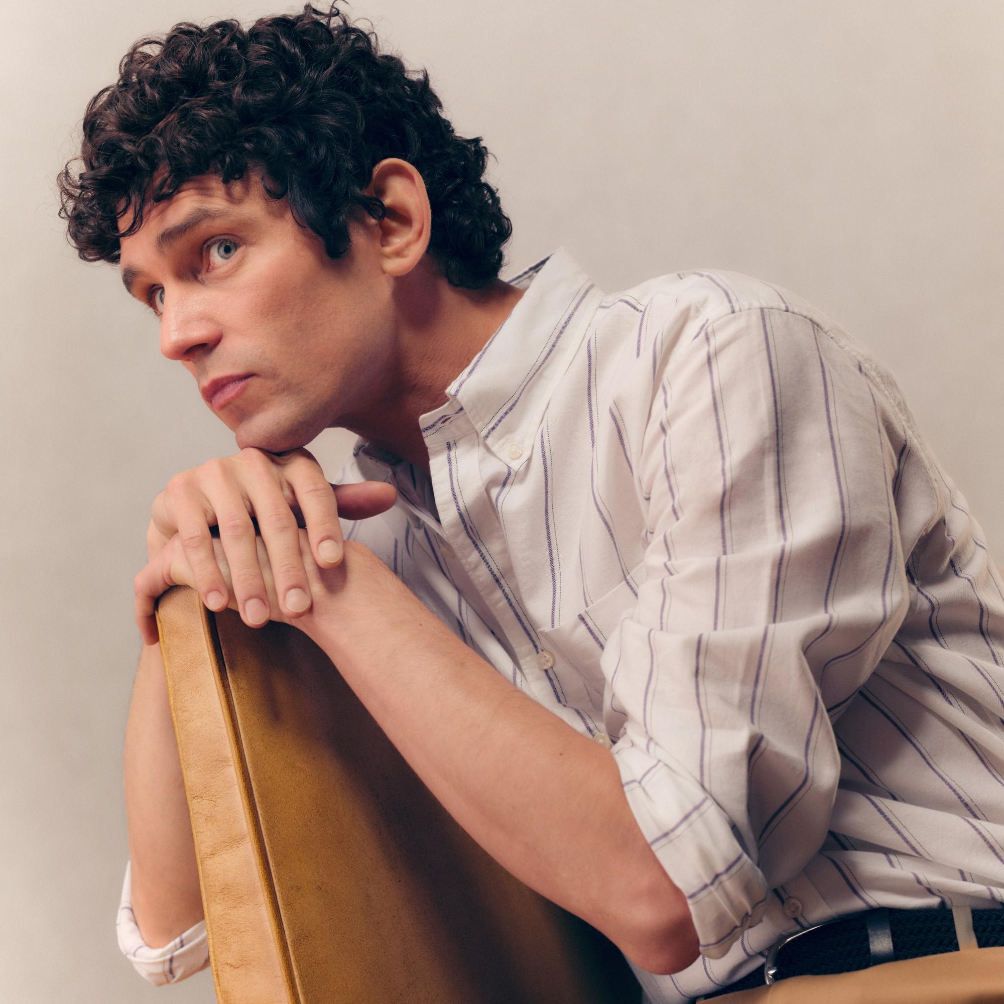 Broken-in organic cotton oxford shirt Product Image