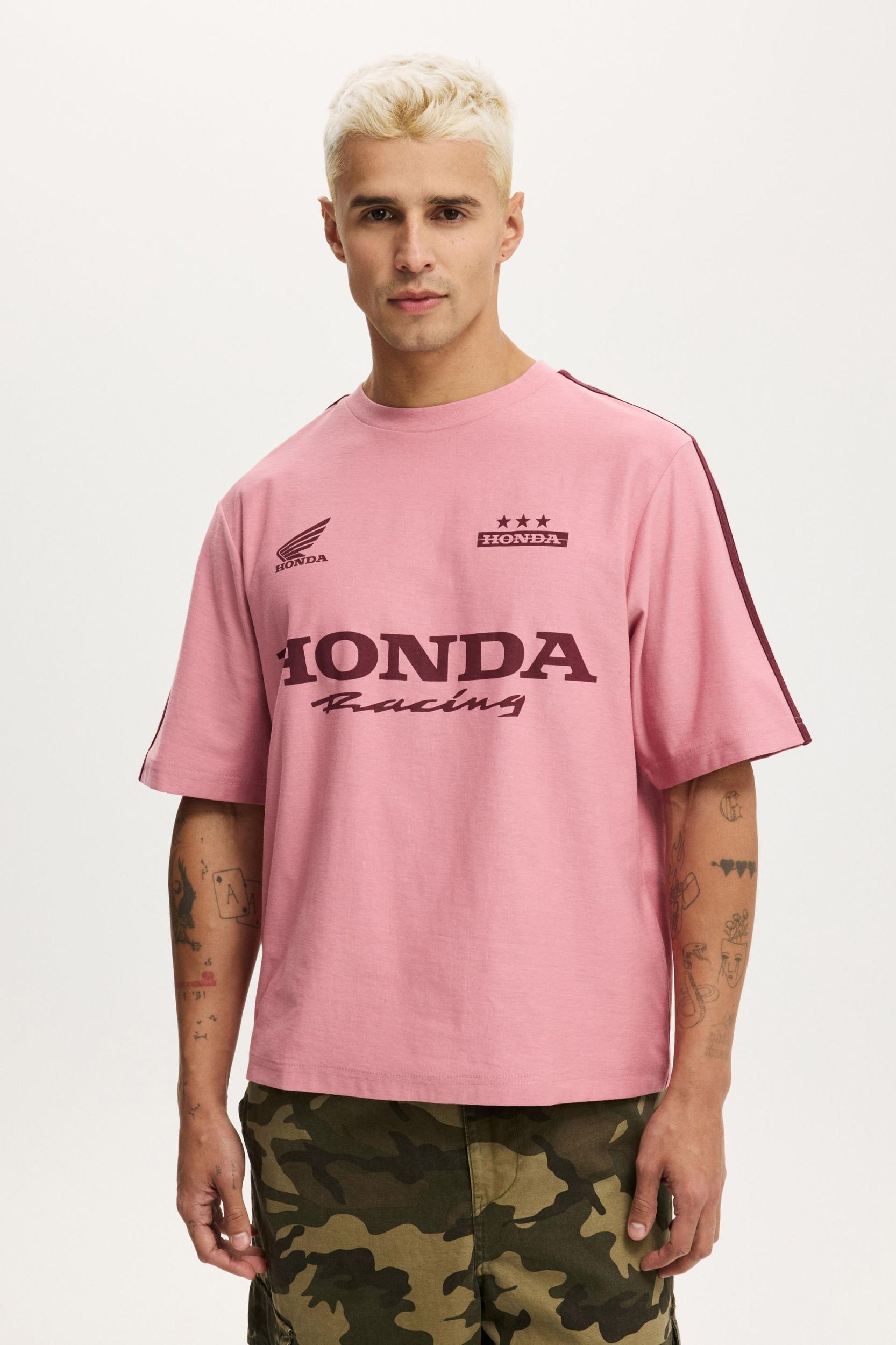 Cotton On Men - Cropped Fit Honda X Jt Racing T-Shirt Product Image