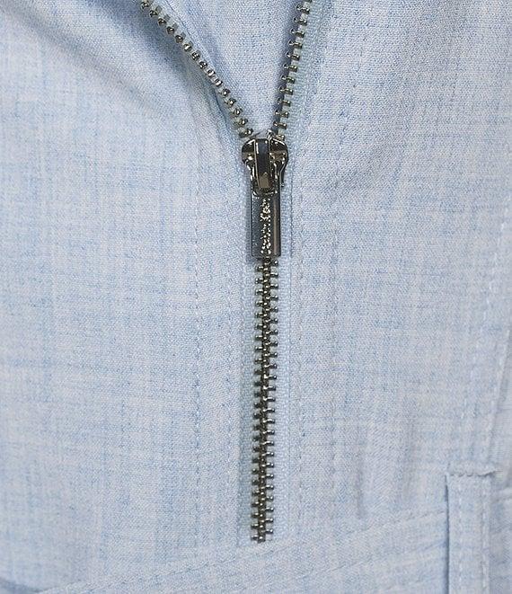 Calvin Klein Sleeveless Collar Neck Fitted Coat Jacket Dress Product Image