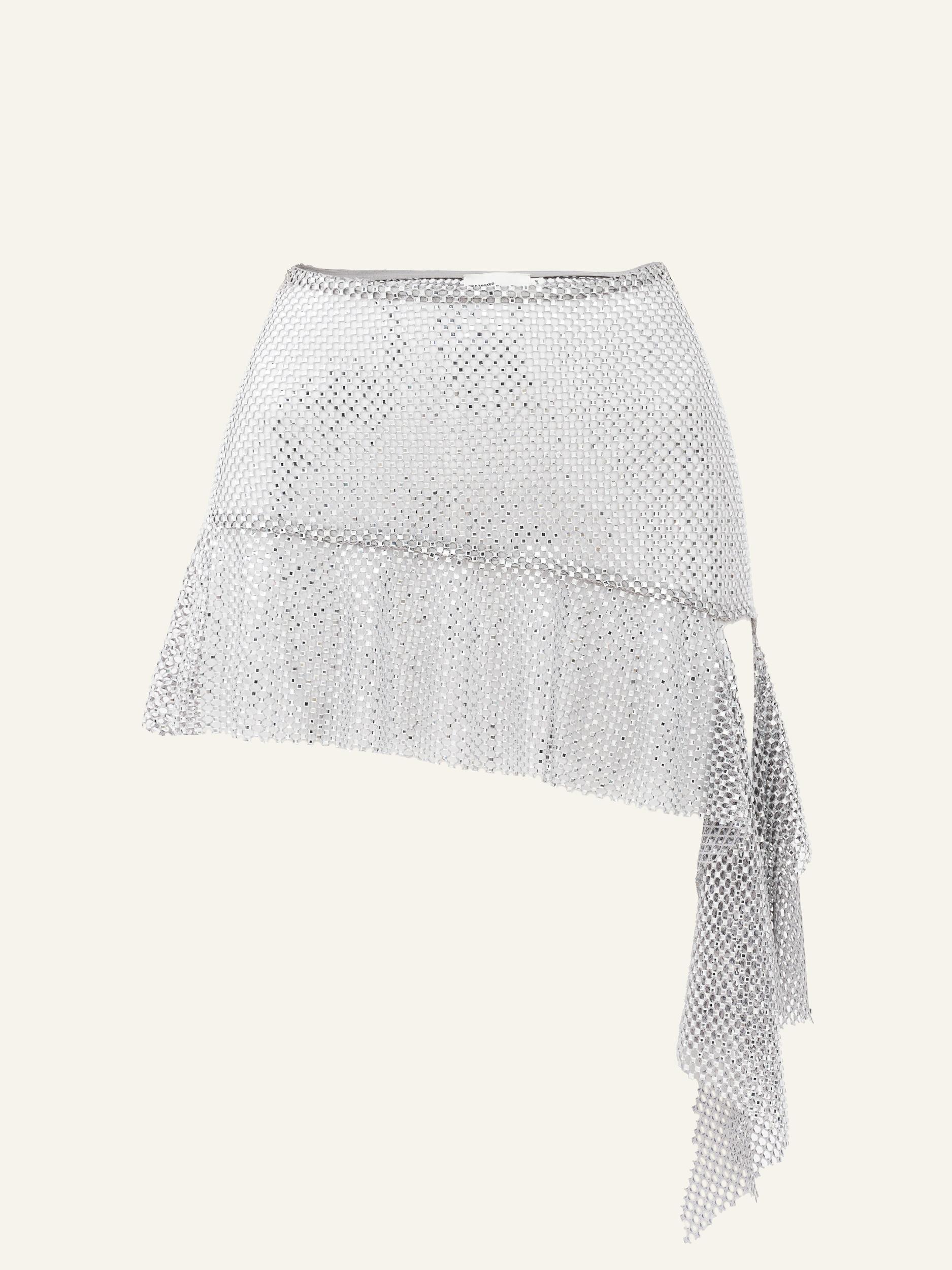 Stardust Play skirt in Silver Product Image