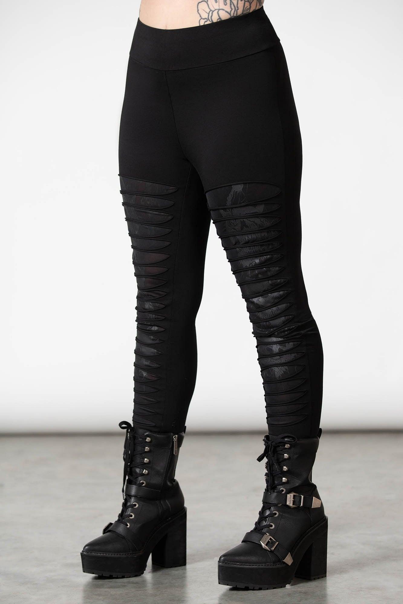 Assent Slashed Leggings - Resurrect Female Product Image