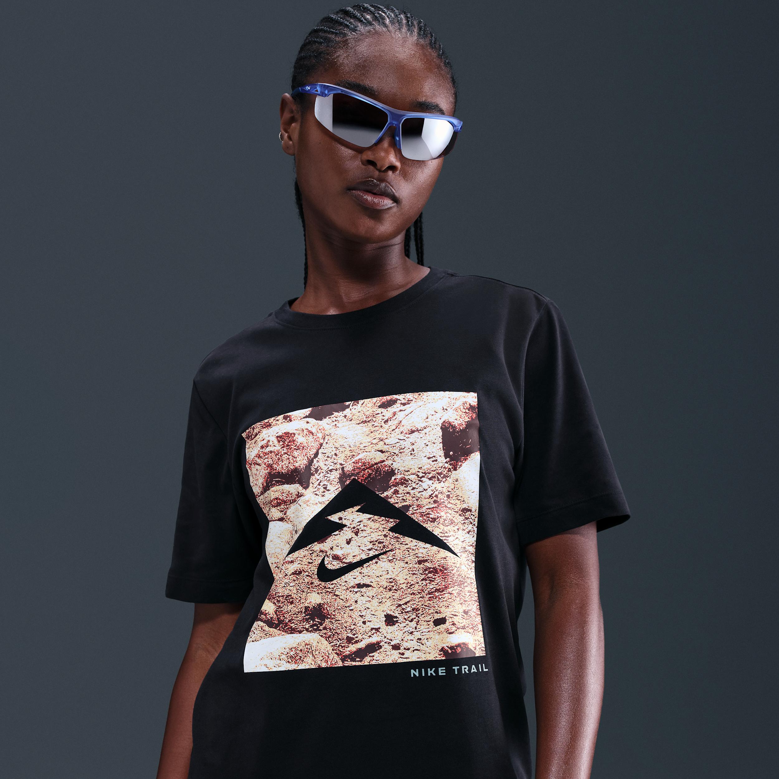 Nike Mens Dri-FIT Trail Running T-Shirt | HV4148-010 Product Image