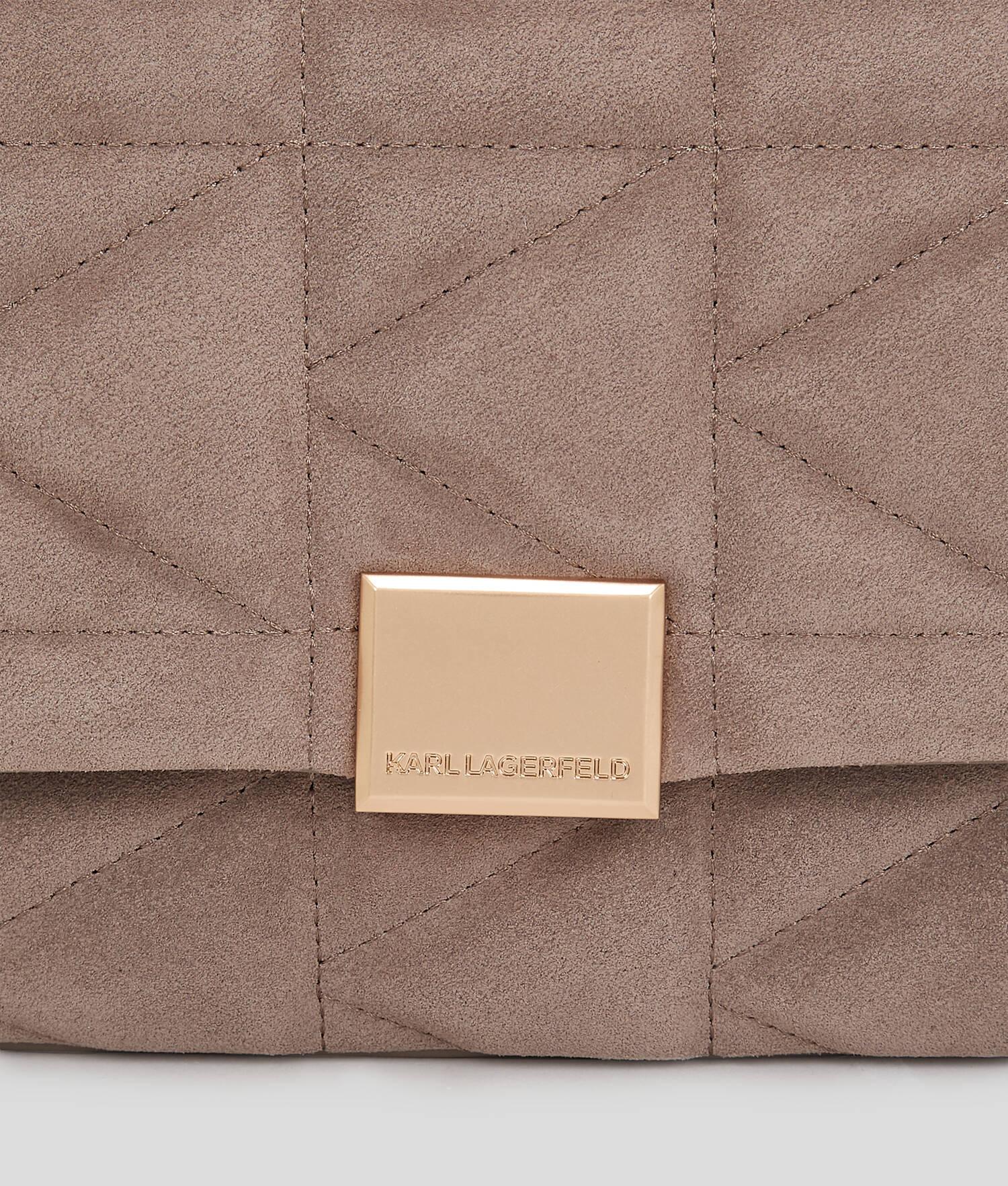 K/KUILT NUBUCK CROSSBODY TOP HANDLE BAG Product Image