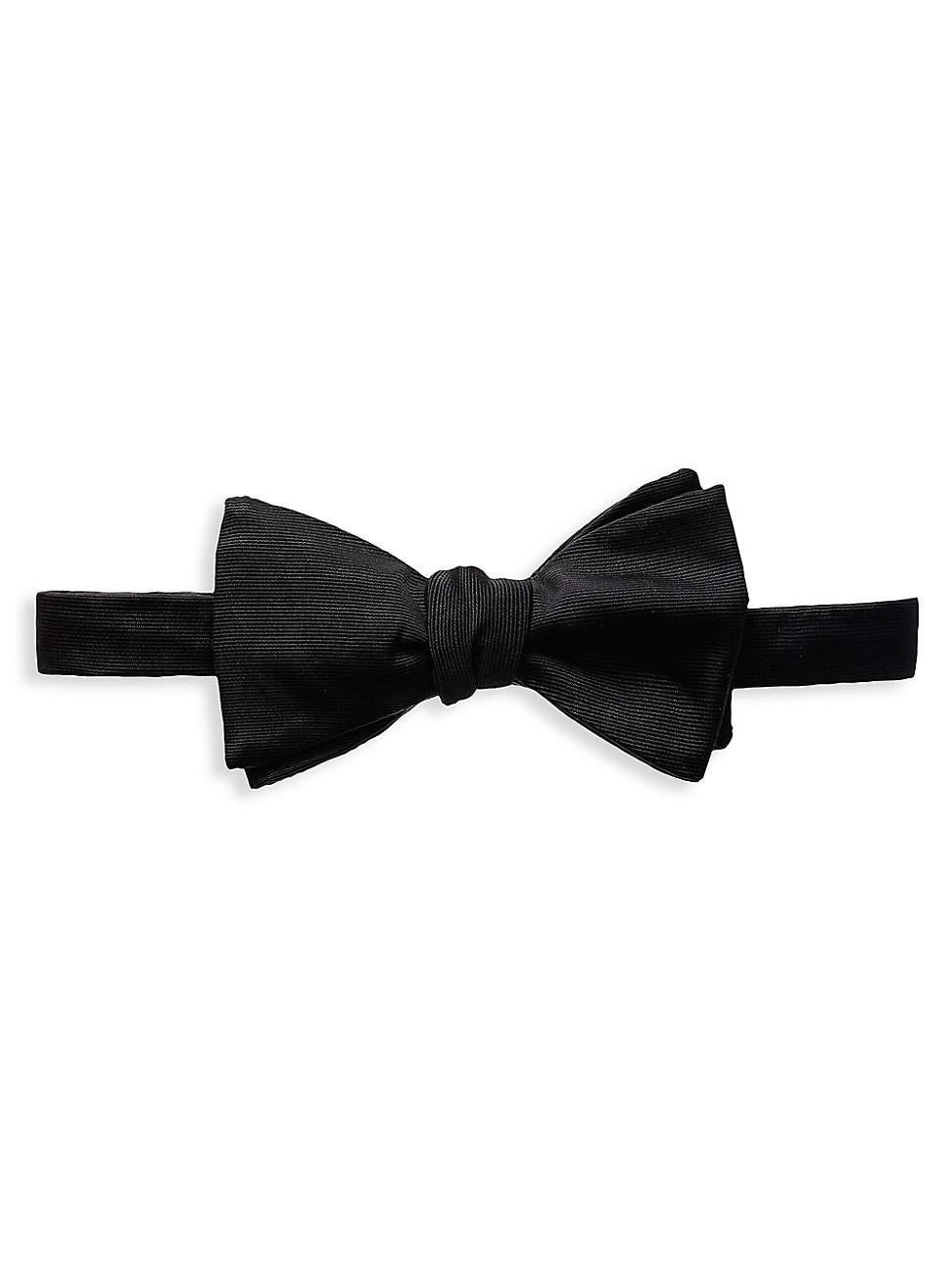 Mens Grosgrain Silk Pre-Tied Bow Tie Product Image