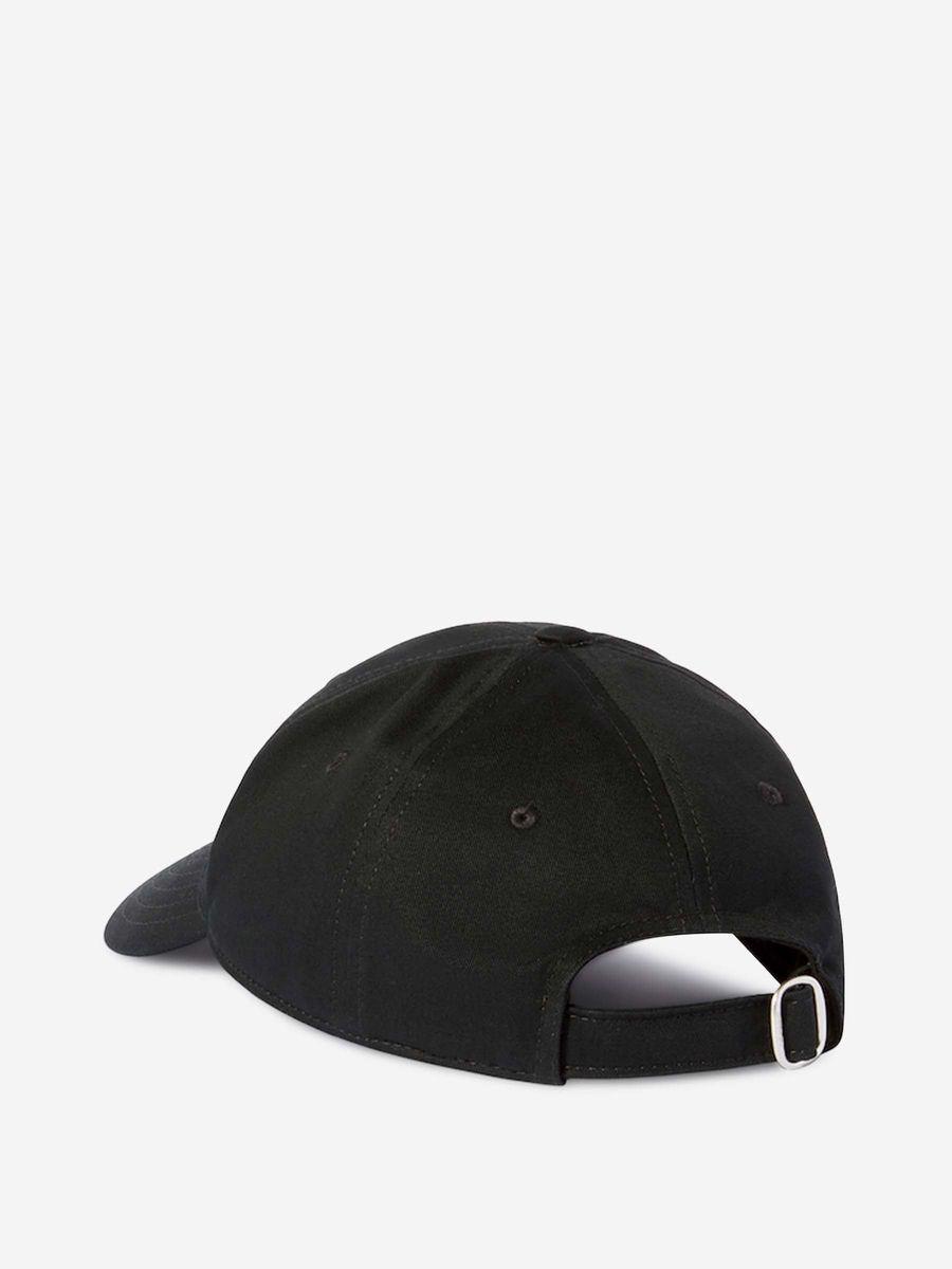 OFF-WHITE Logo-embroidered Baseball Cap With Curved Peak In Black Product Image