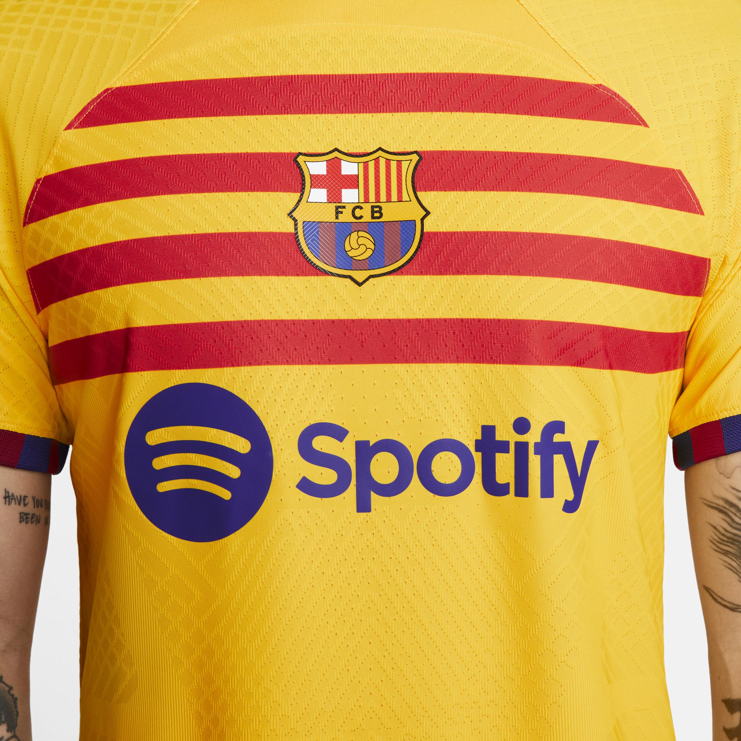 FC Barcelona 2023/24 Match Fourth Nike Mens Dri-FIT ADV Soccer Jersey | DR5077-729 Product Image