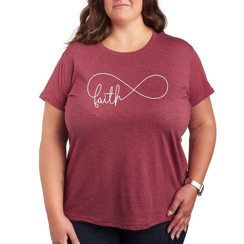 Plus Eternal Faith Graphic Tee, Women's,  Product Image