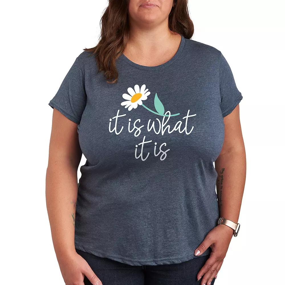 Plus It Is What It Is Graphic Tee, Women's,  Product Image