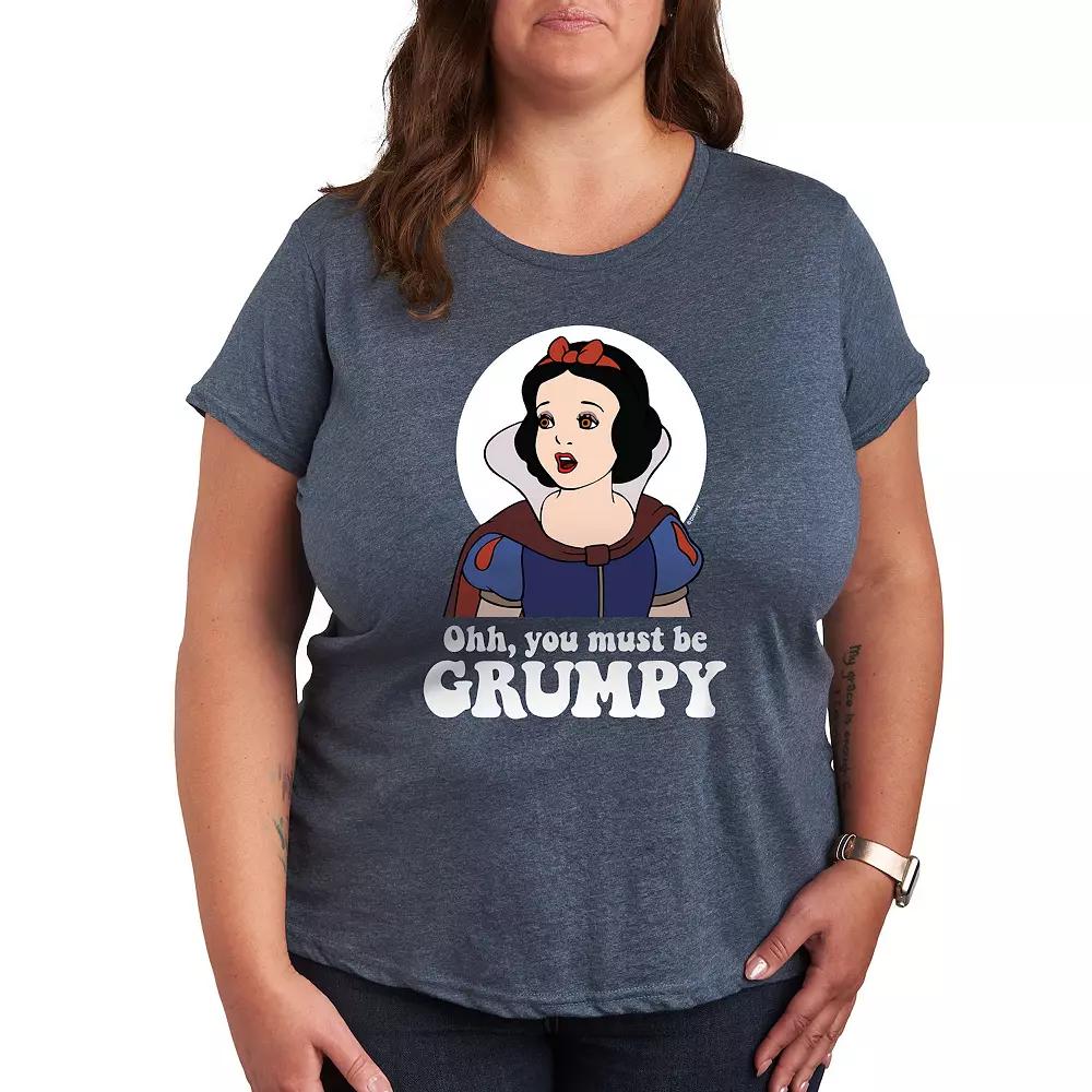 Disney Princess Snow White Plus Must Be Grumpy Graphic Tee, Women's,  Product Image