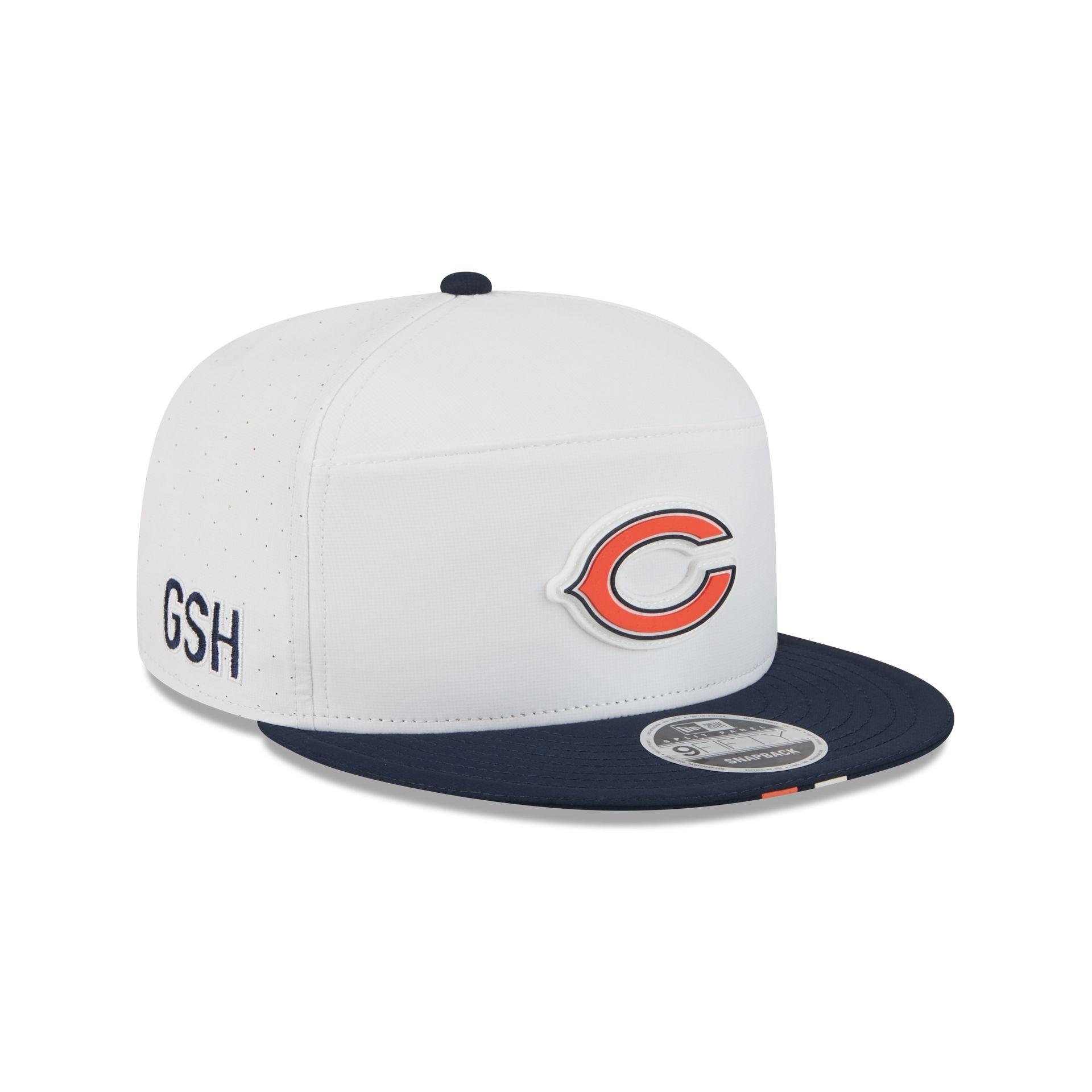 Chicago Bears 2025 Training Split Panel 9FIFTY Snapback Hat Male Product Image