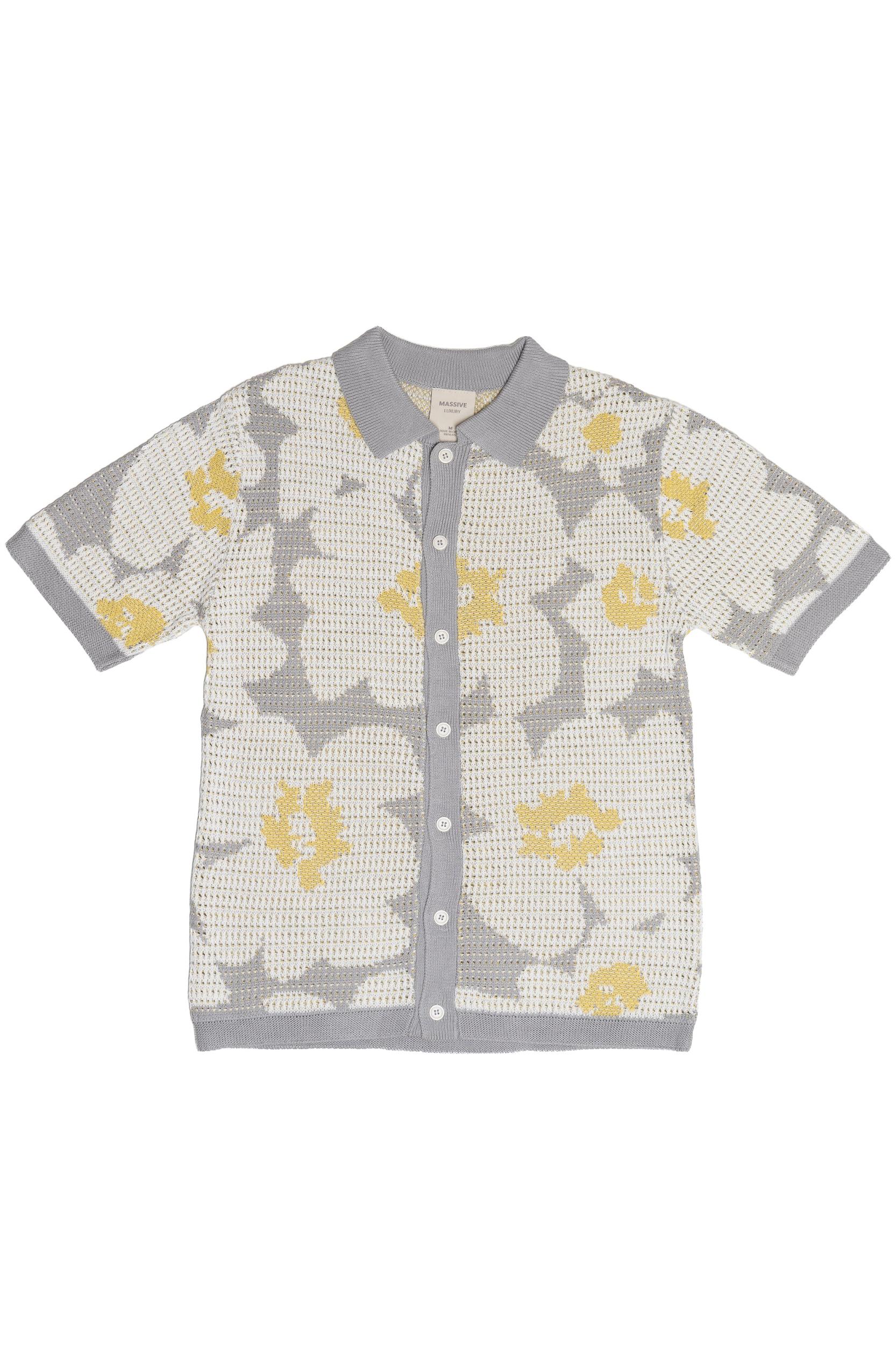 Pressed Flower Knit Button Up Product Image