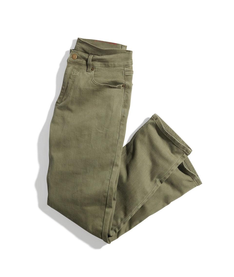 5 Pocket Slim Straight Twill Pant Product Image