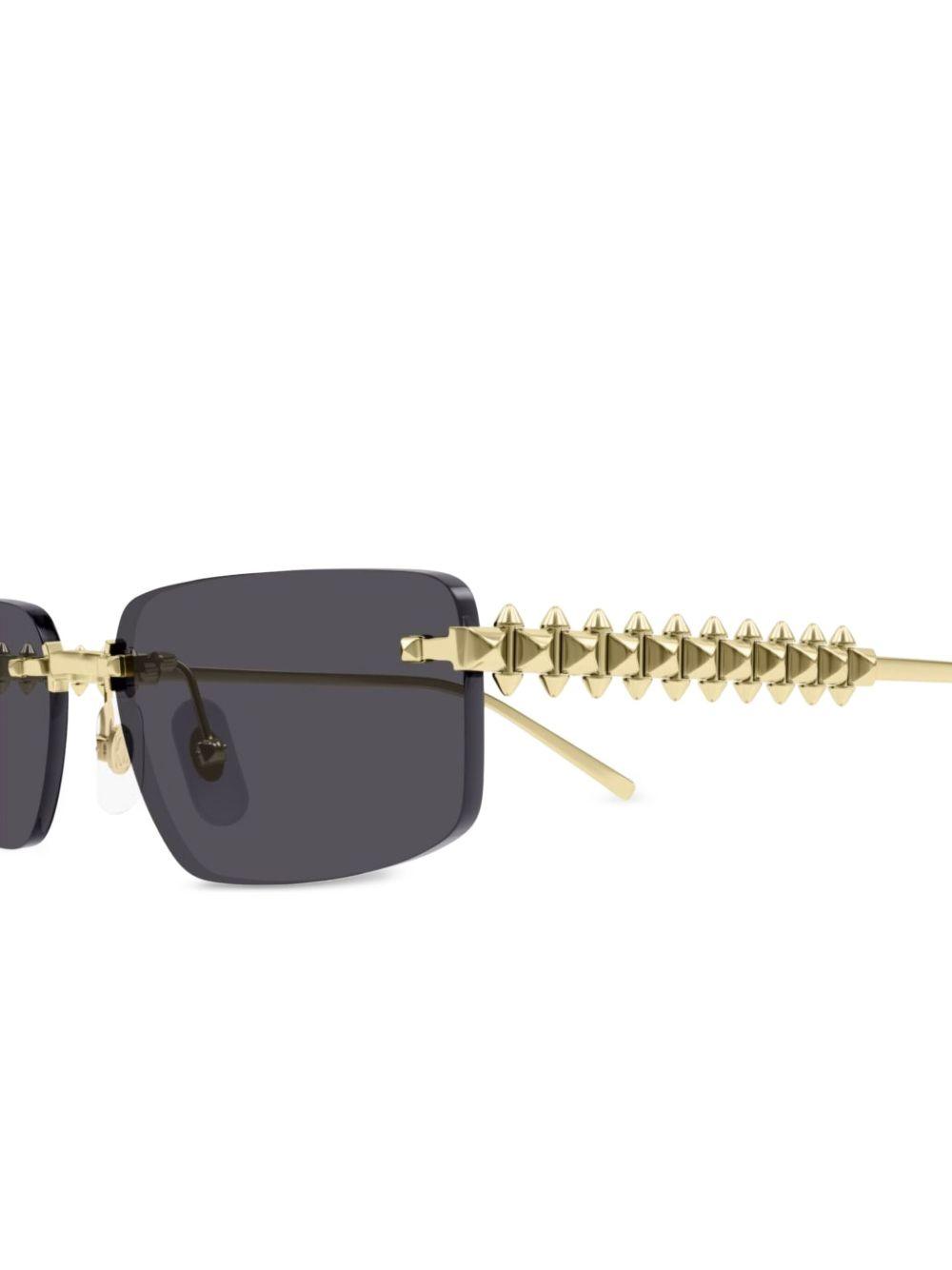 geometric-frame sunglasses Product Image