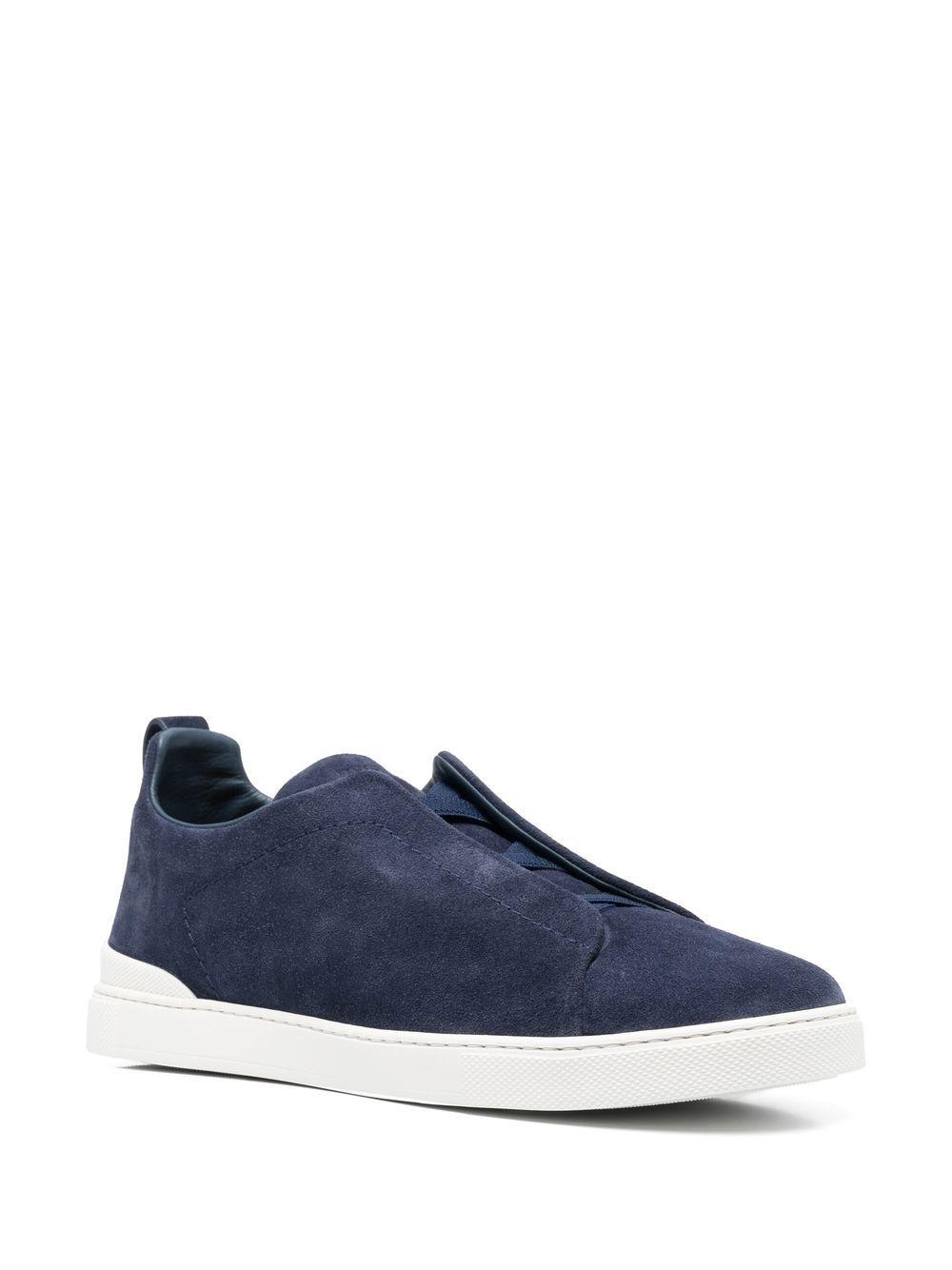 slip-on suede sneakers Product Image