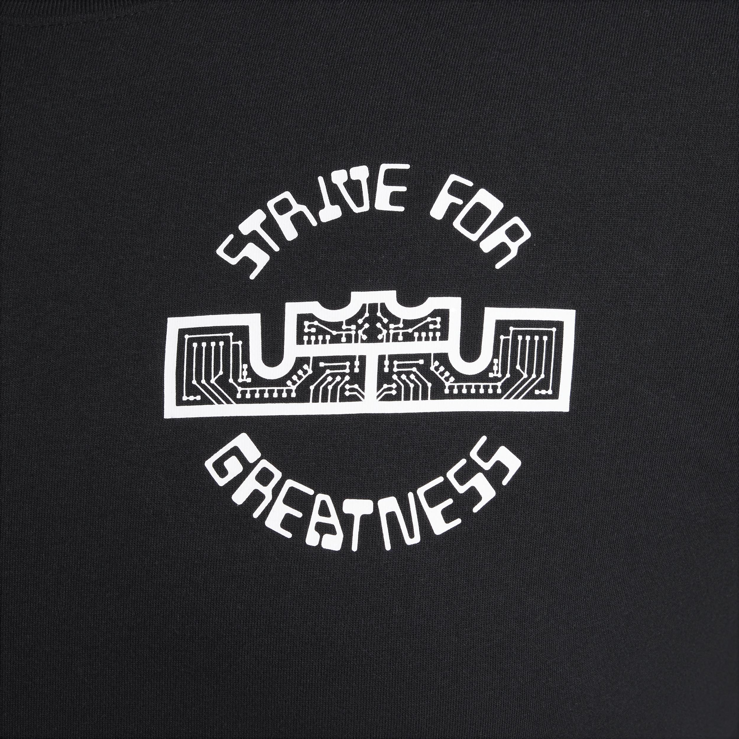 Nike Mens LeBron Max90 Long-Sleeve Basketball T-Shirt | HF6191-010 Product Image