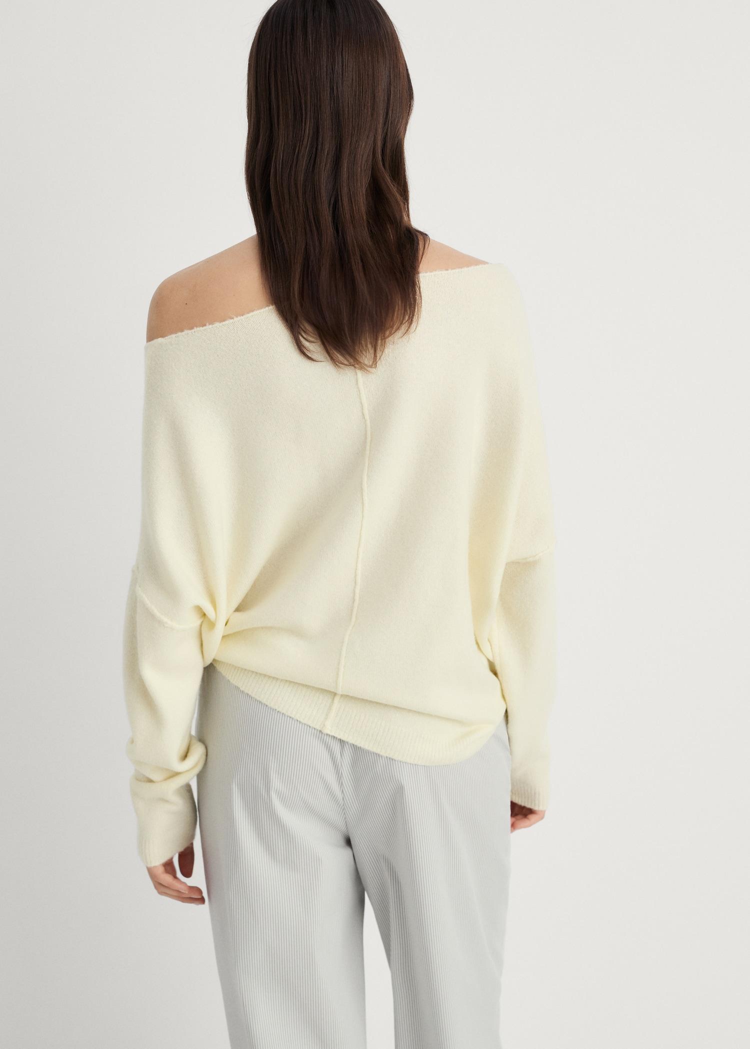 Oversize knit sweater - Women | MANGO USA Product Image