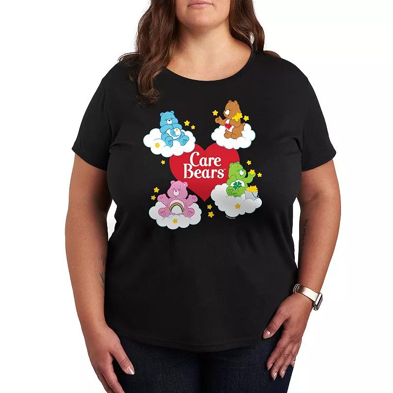 Plus Size Nickelodeon SpongeBob Squarepants Valentines Squidward Graphic Tee, Womens Grey Gray Product Image