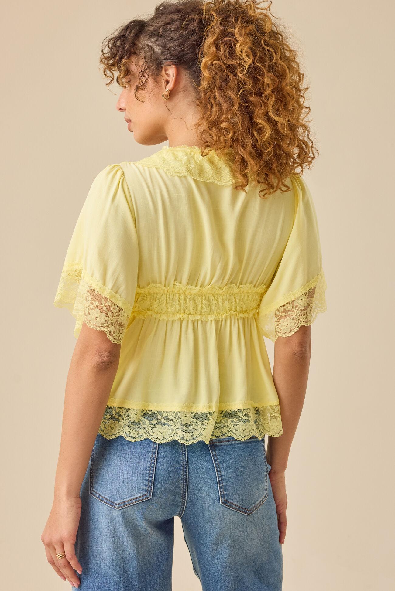 Evanelle Lace Babydoll Top Product Image