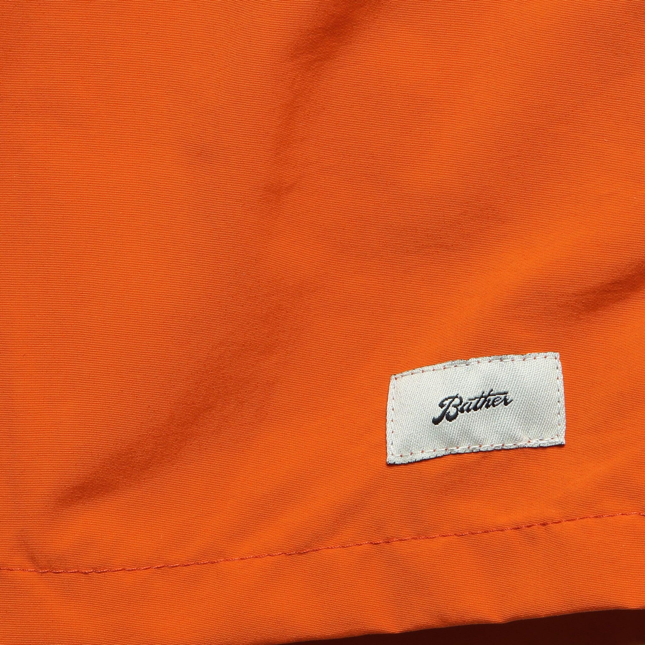 5.5" Solid Swim Trunks - Orange Product Image