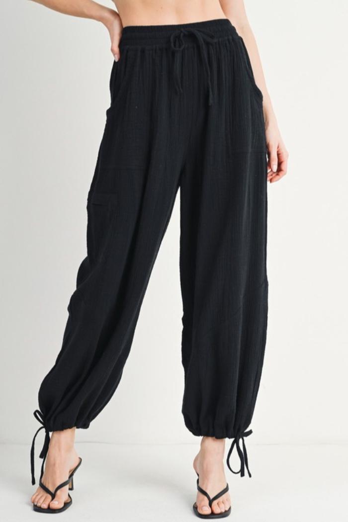 Harem Jogger Drawstring Pants Product Image