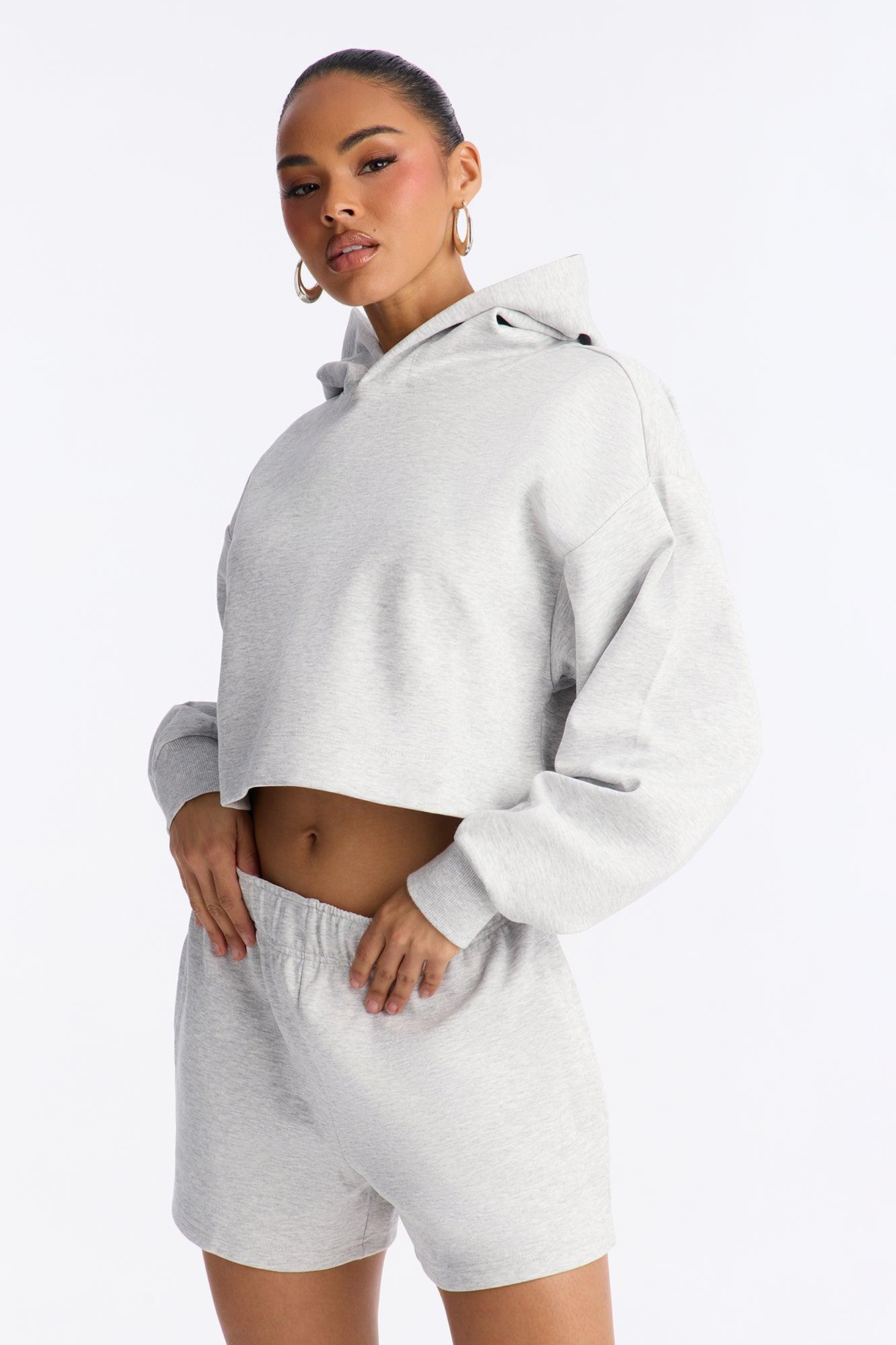 Kenya Sweatshirt Hoodie - Heather Grey Female Product Image