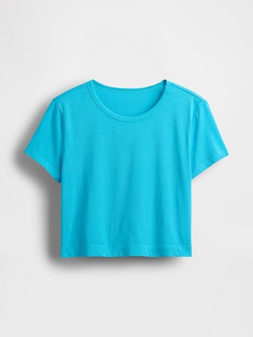 Organic Cotton VintageSoft Crop T-Shirt Product Image