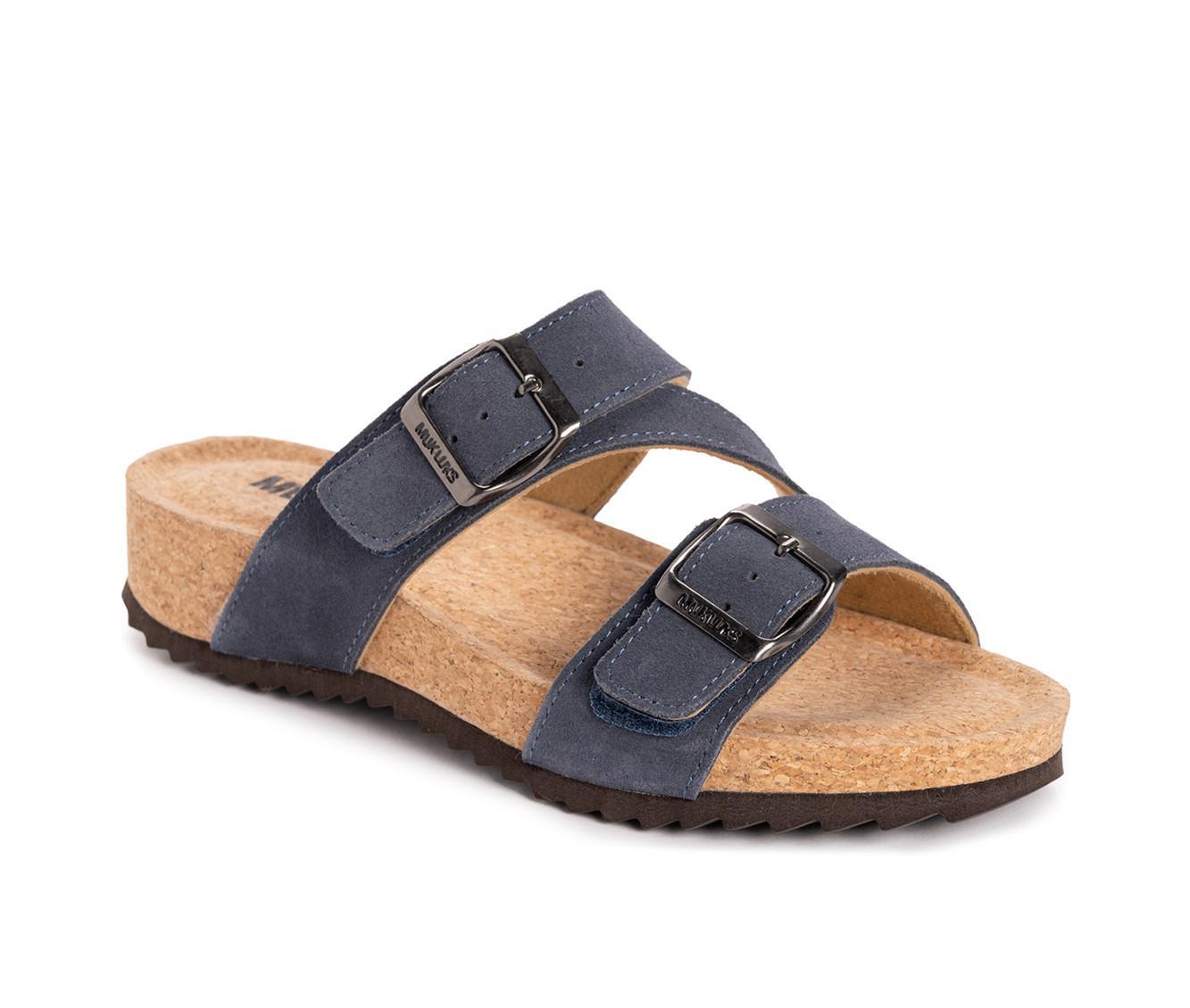 Women's MUK LUKS Poppy Footbed Sandals Product Image